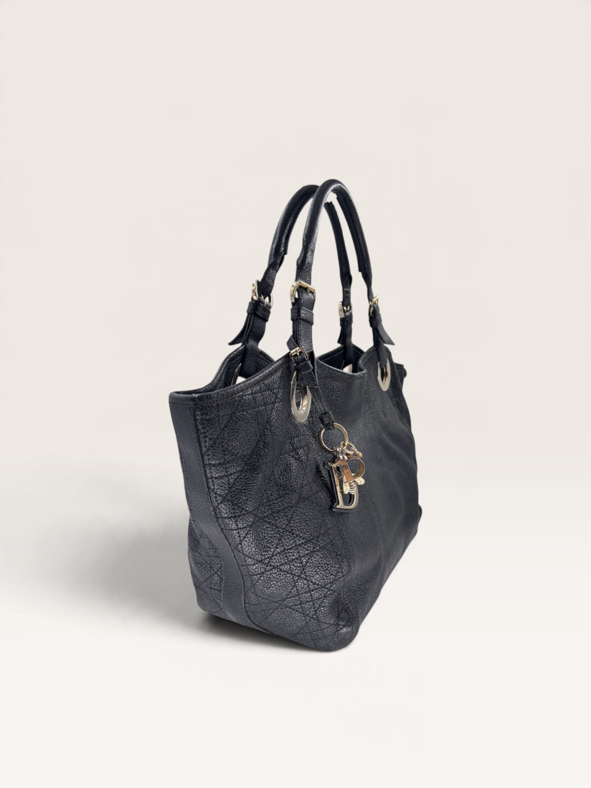 Dior cannage cabas en cuir