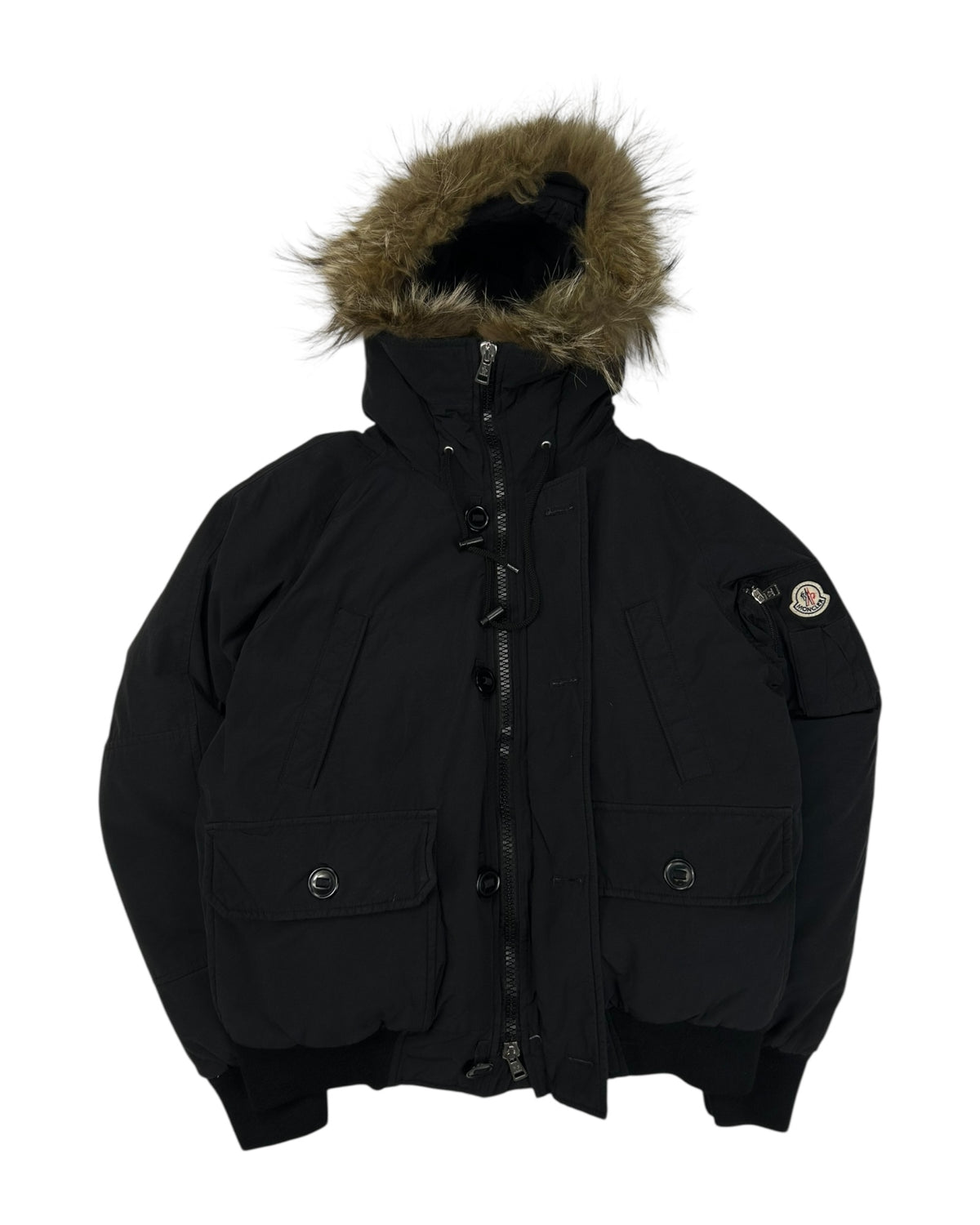 Moncler doudoune à fourrure - The Reservery