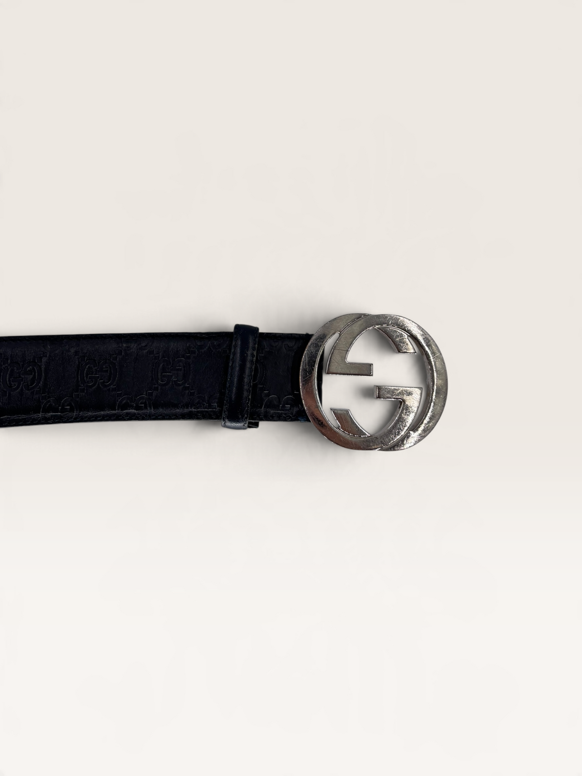 Gucci Ceinture GG marine