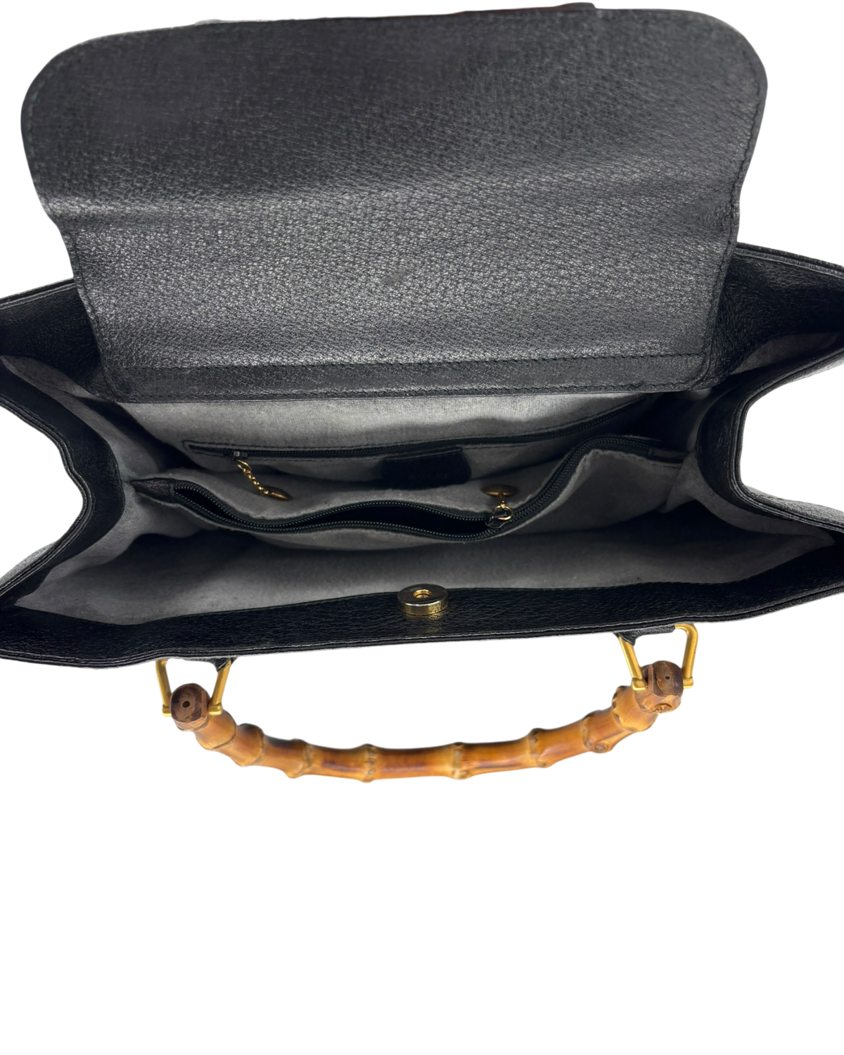 Gucci Sac à main Bambou noir