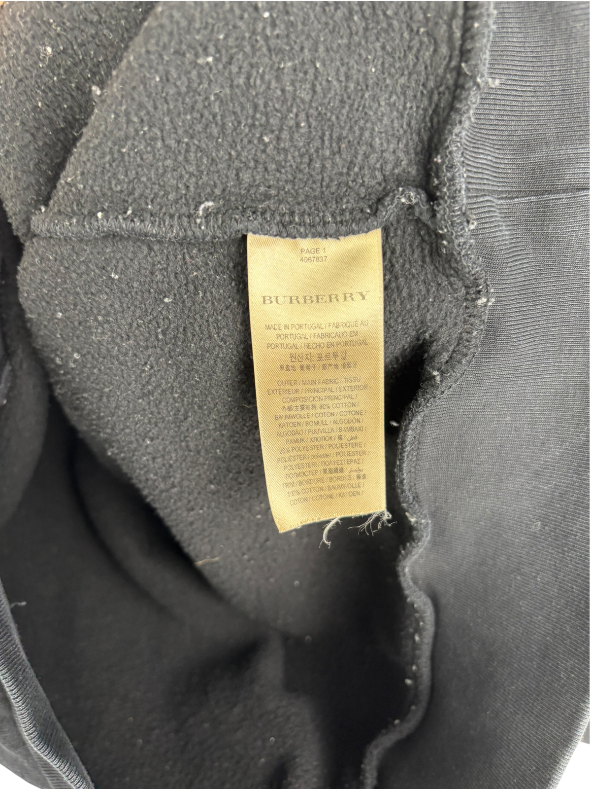 Burberry pull à capuche