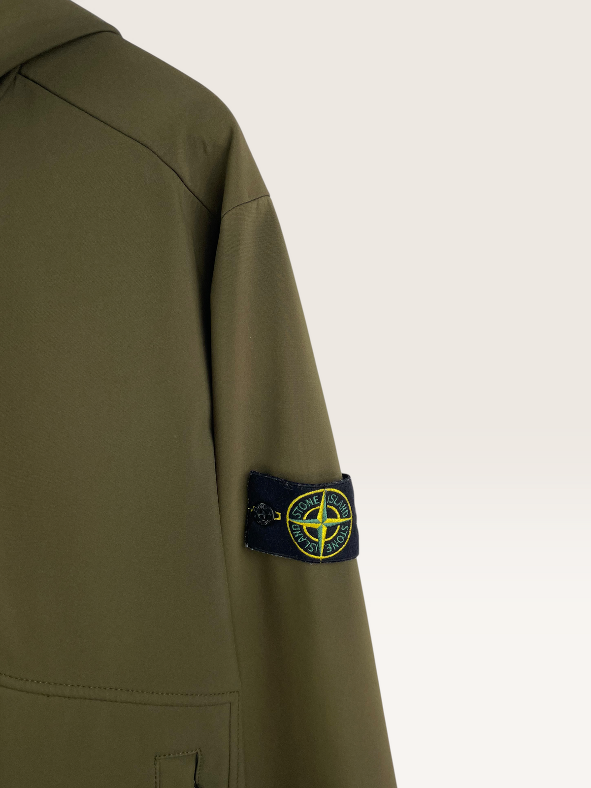 Stone Island Soft Shell à capuche