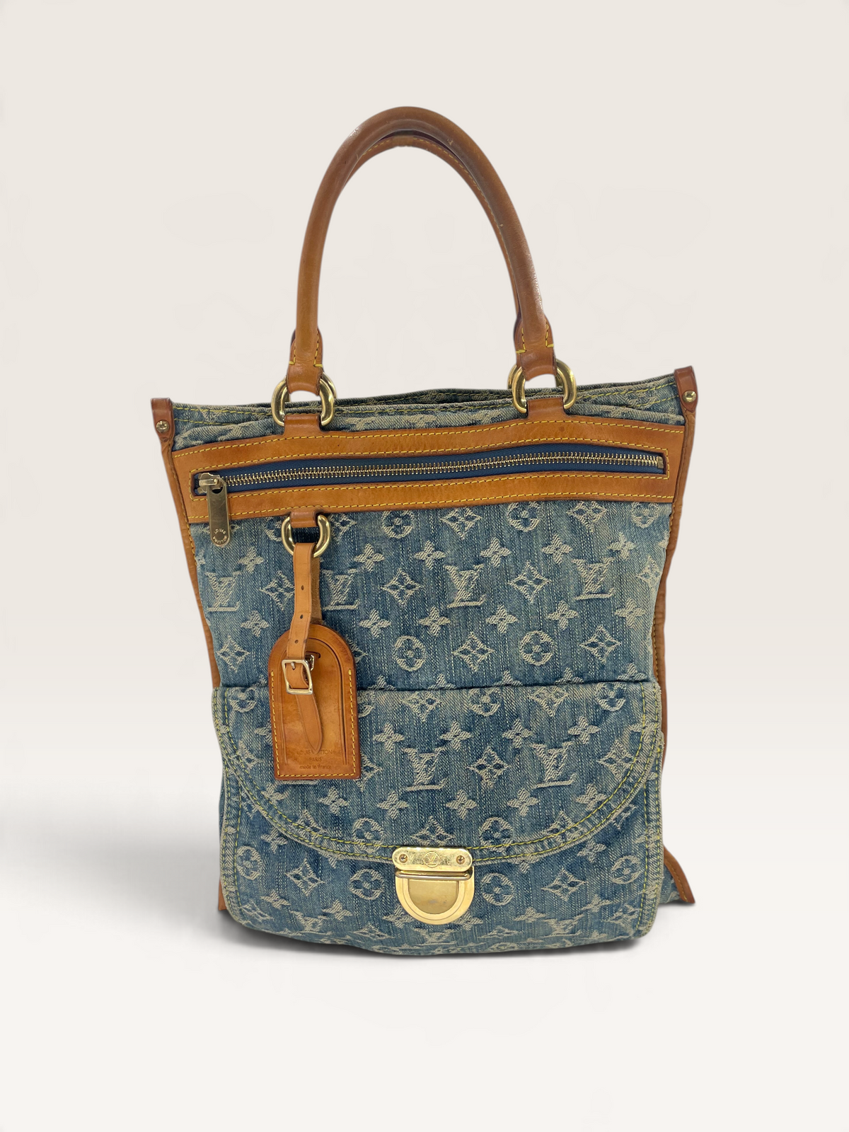 Louis Vuitton sac plat en denim