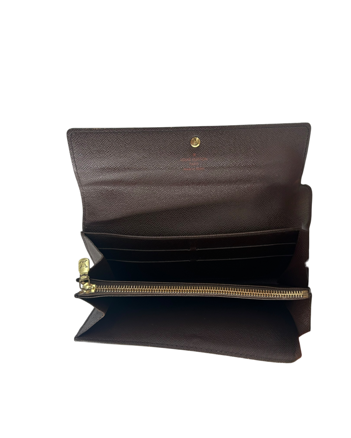 Louis Vuitton Porte-monnaie damier ébène