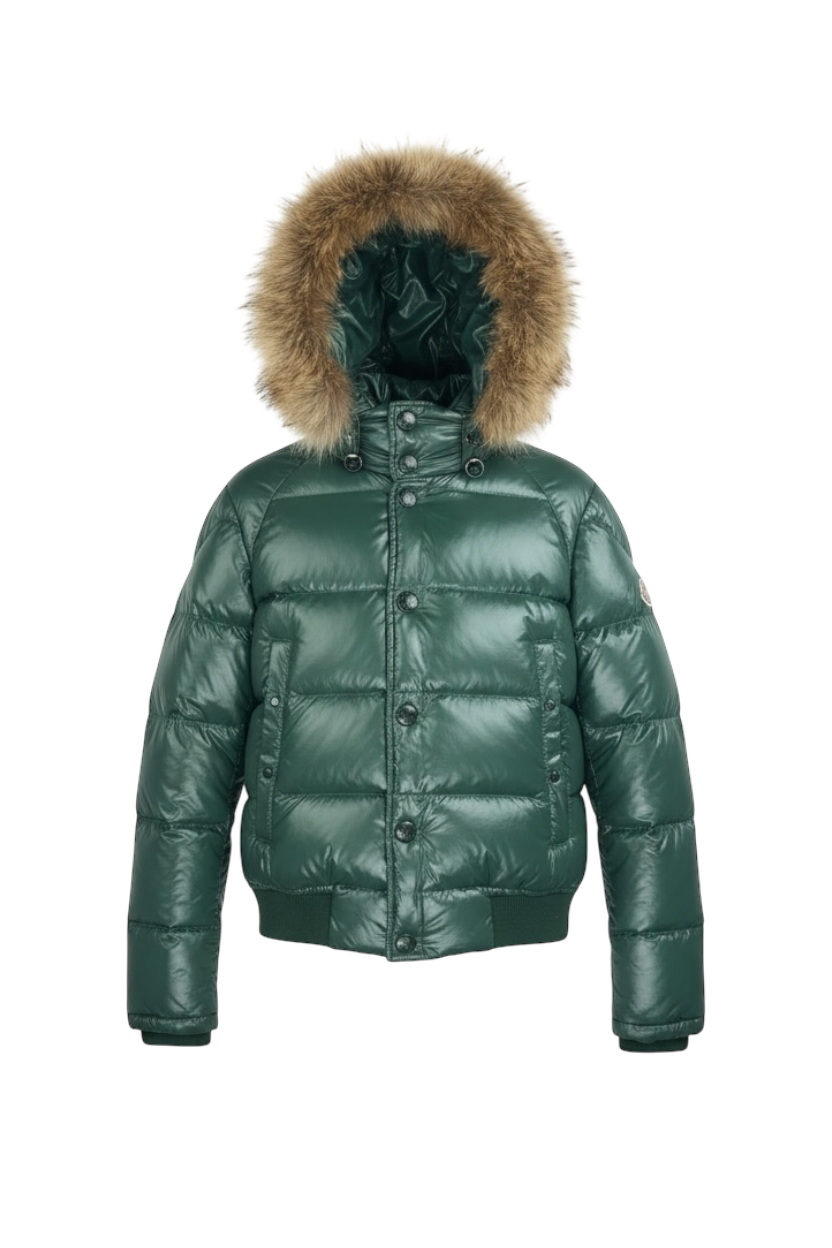 Moncler Doudoune à fourrure - The Reservery