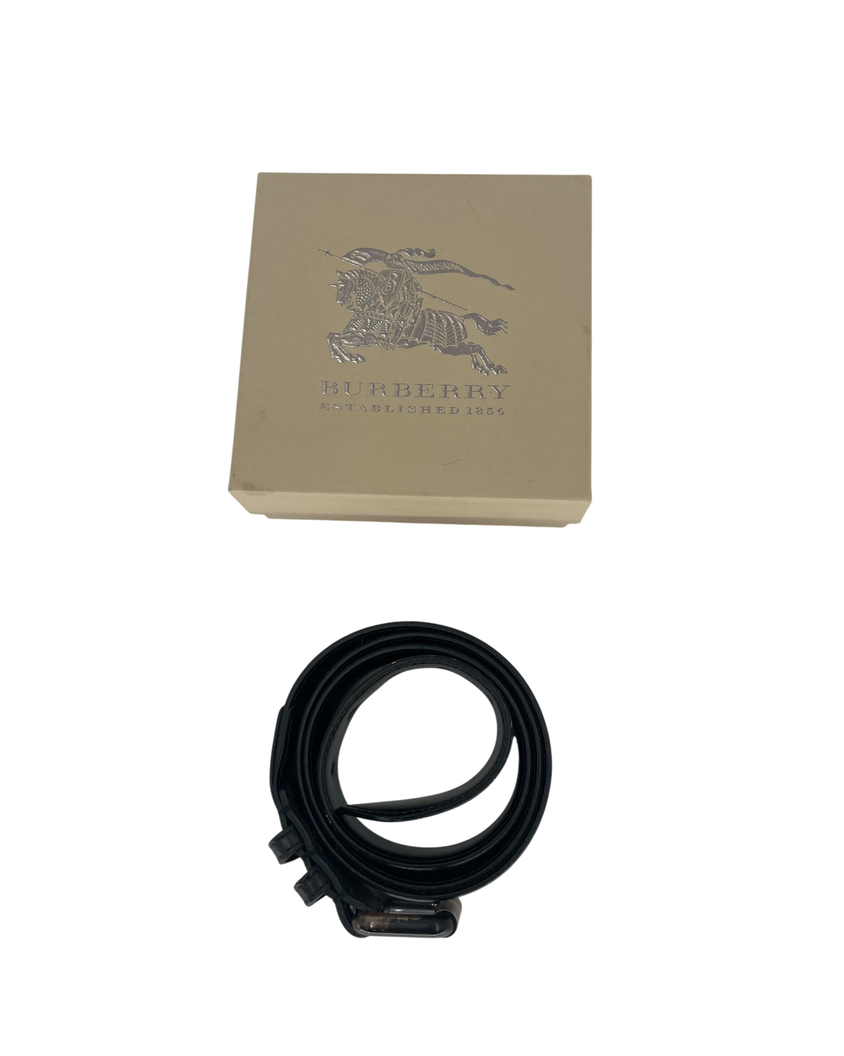 Burberry Ceinture tartan beige