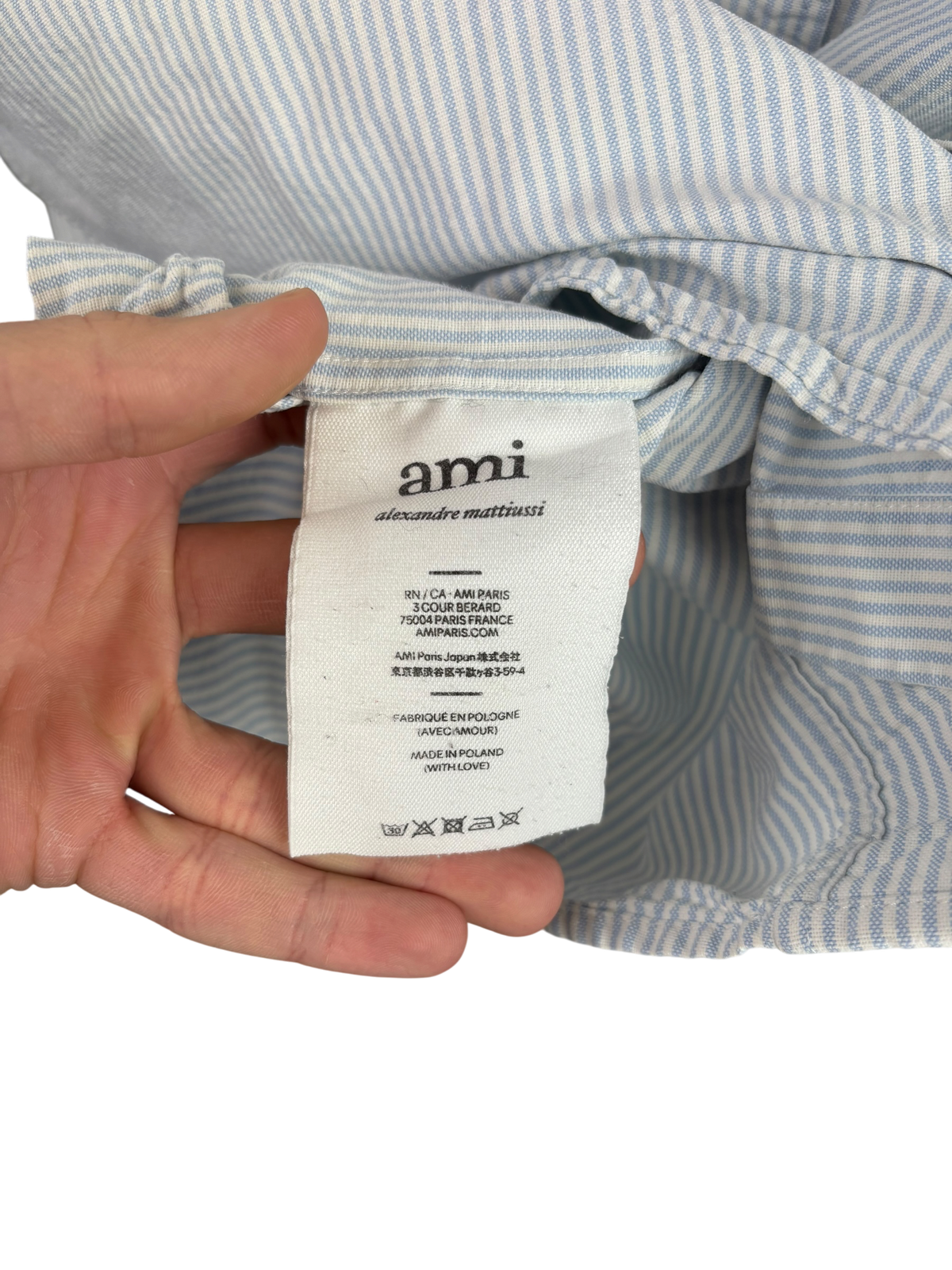 Ami Paris Chemise en coton