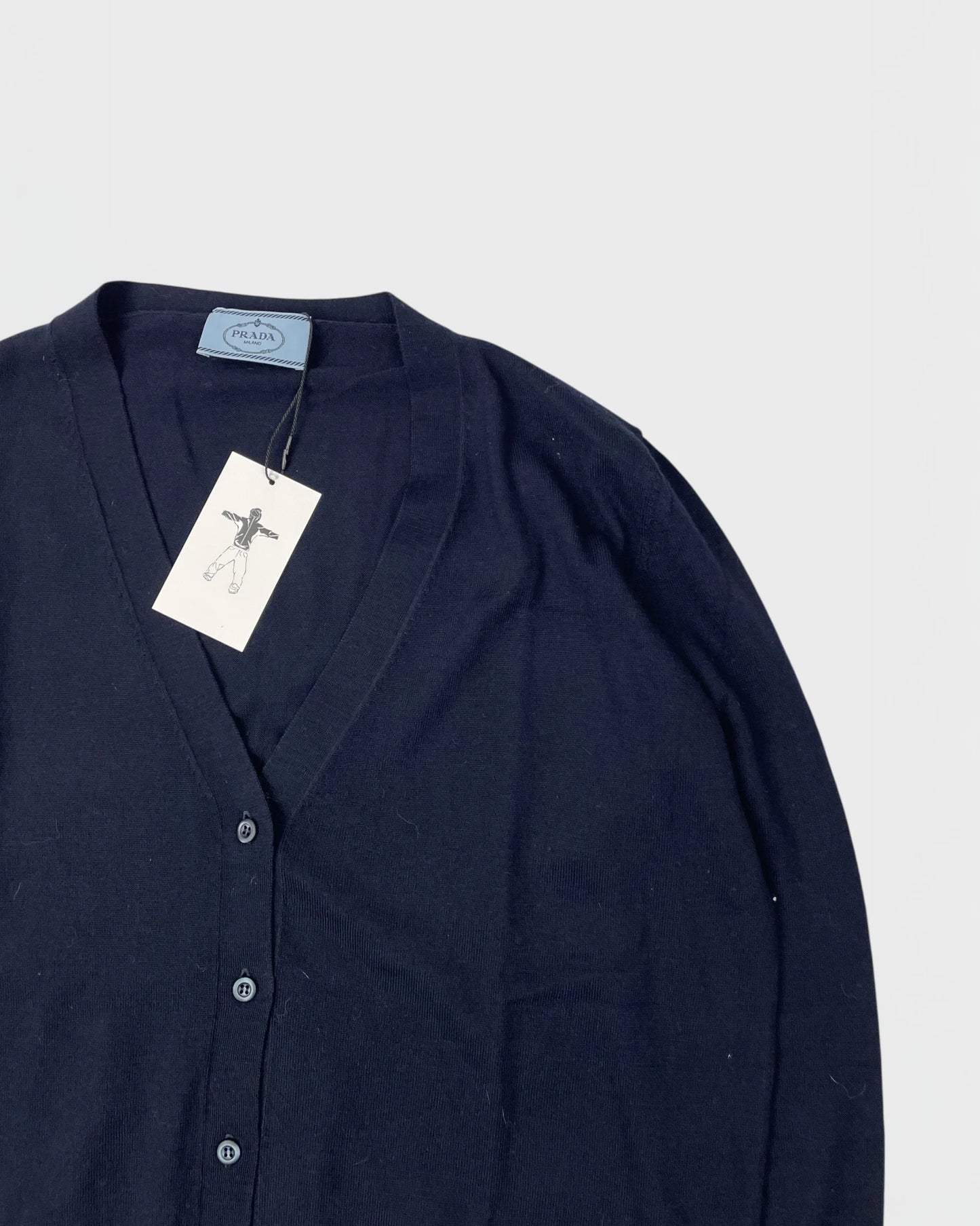 Prada cardigan en laine