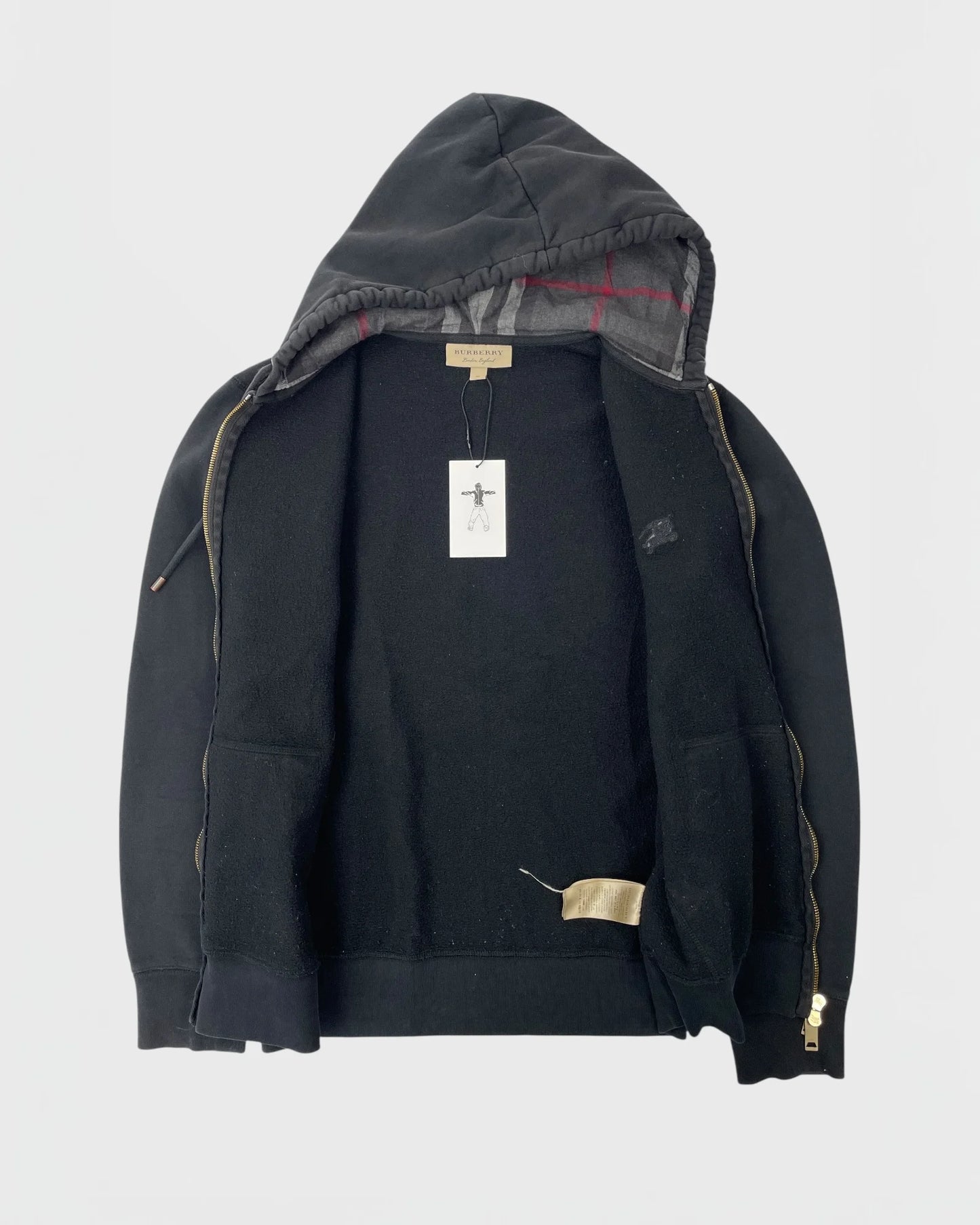 Burberry gilet à capuche