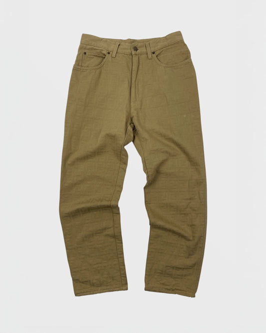 Fendi pantalon monogramme