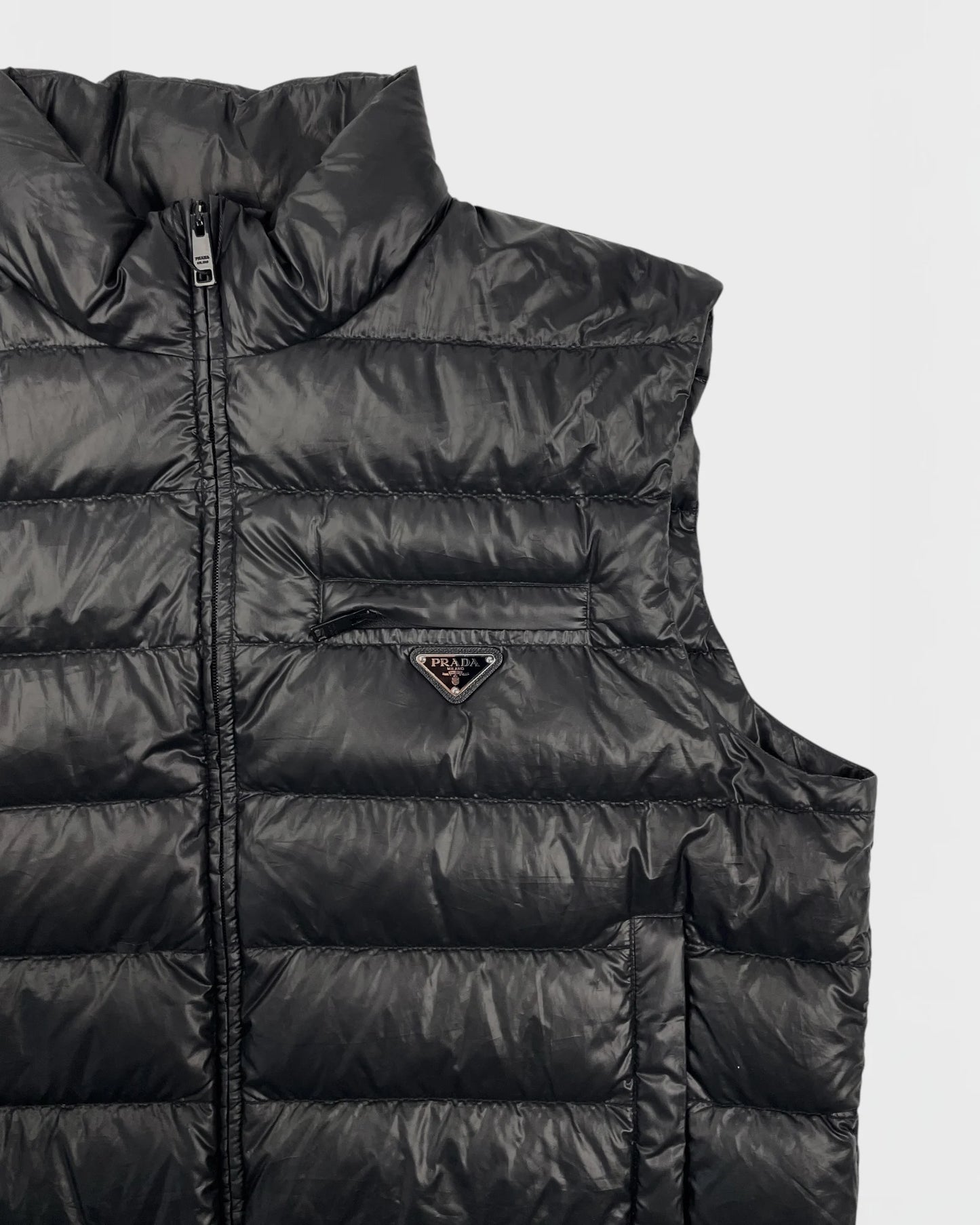 Prada doudoune sans manches