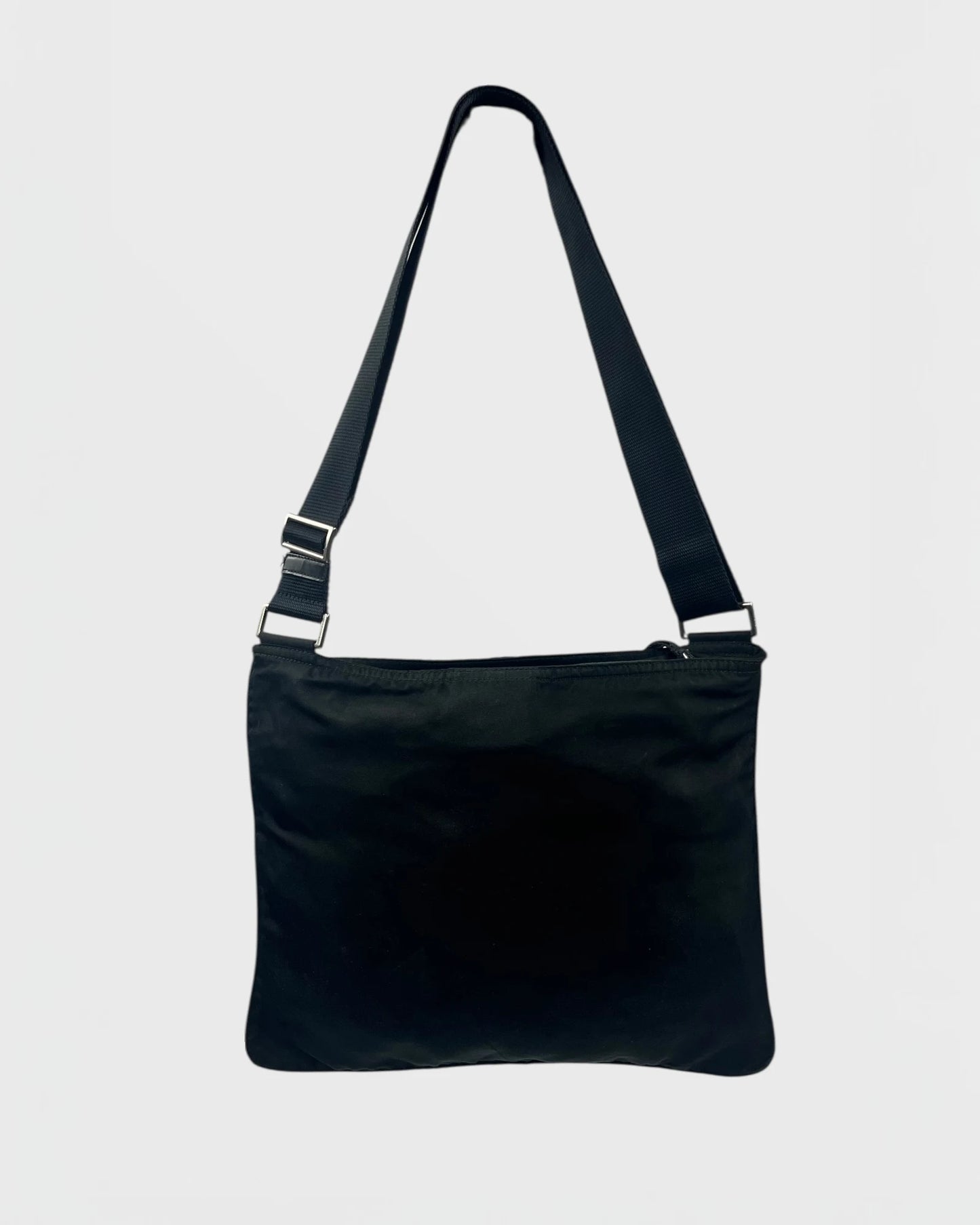Prada flat bag nylon sacoche