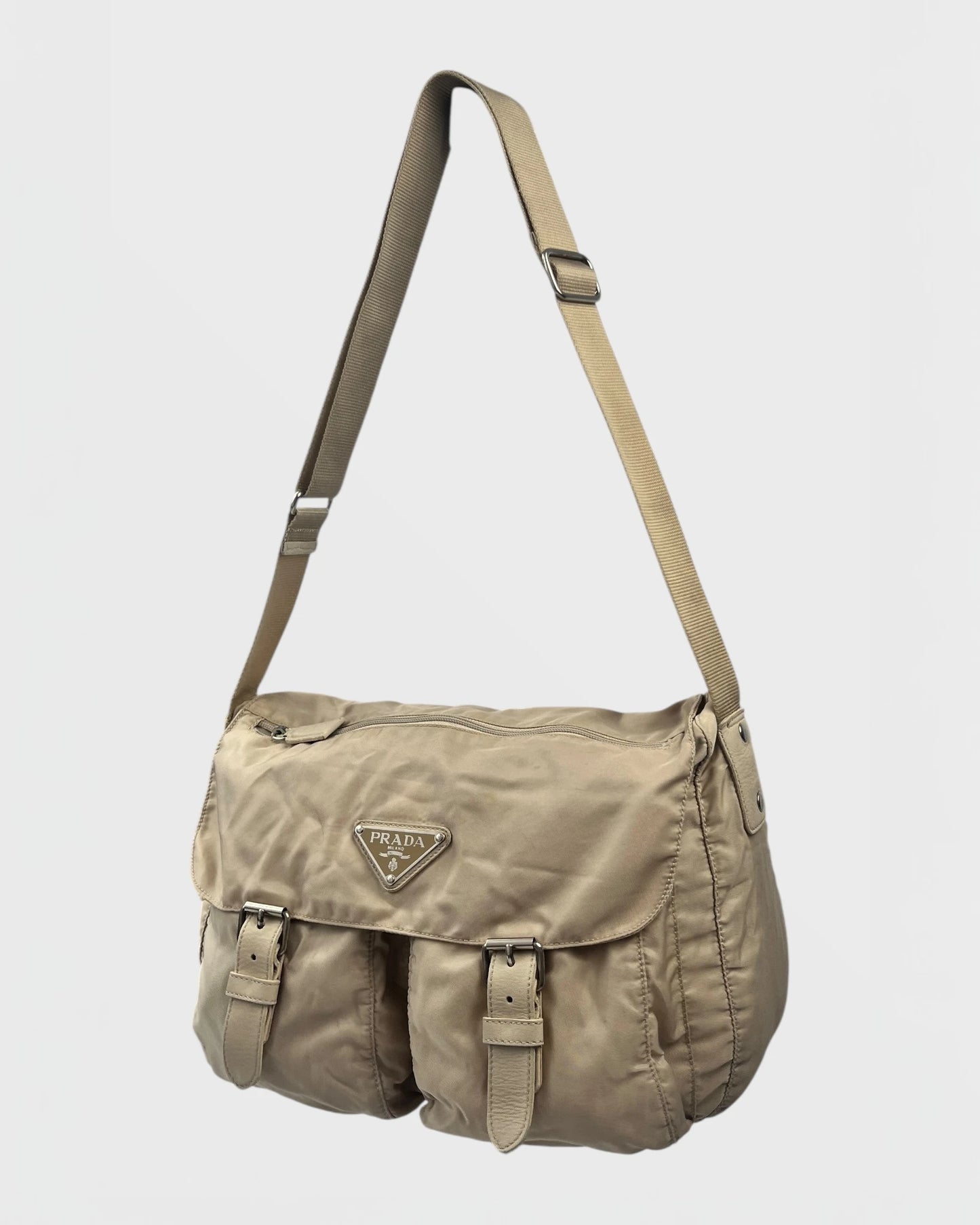 Prada sacoche messenger nylon
