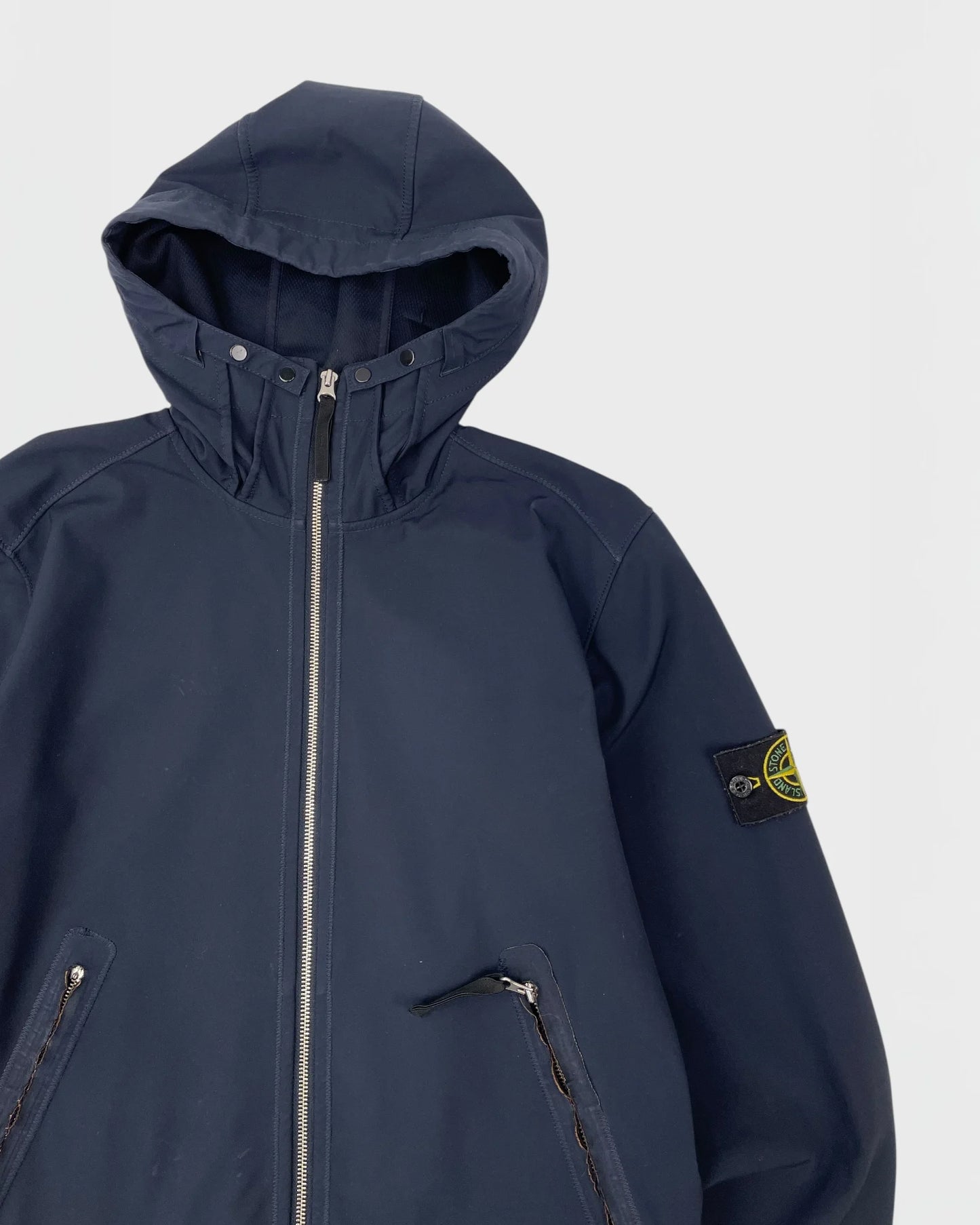 Stone Island veste à capuche softshell