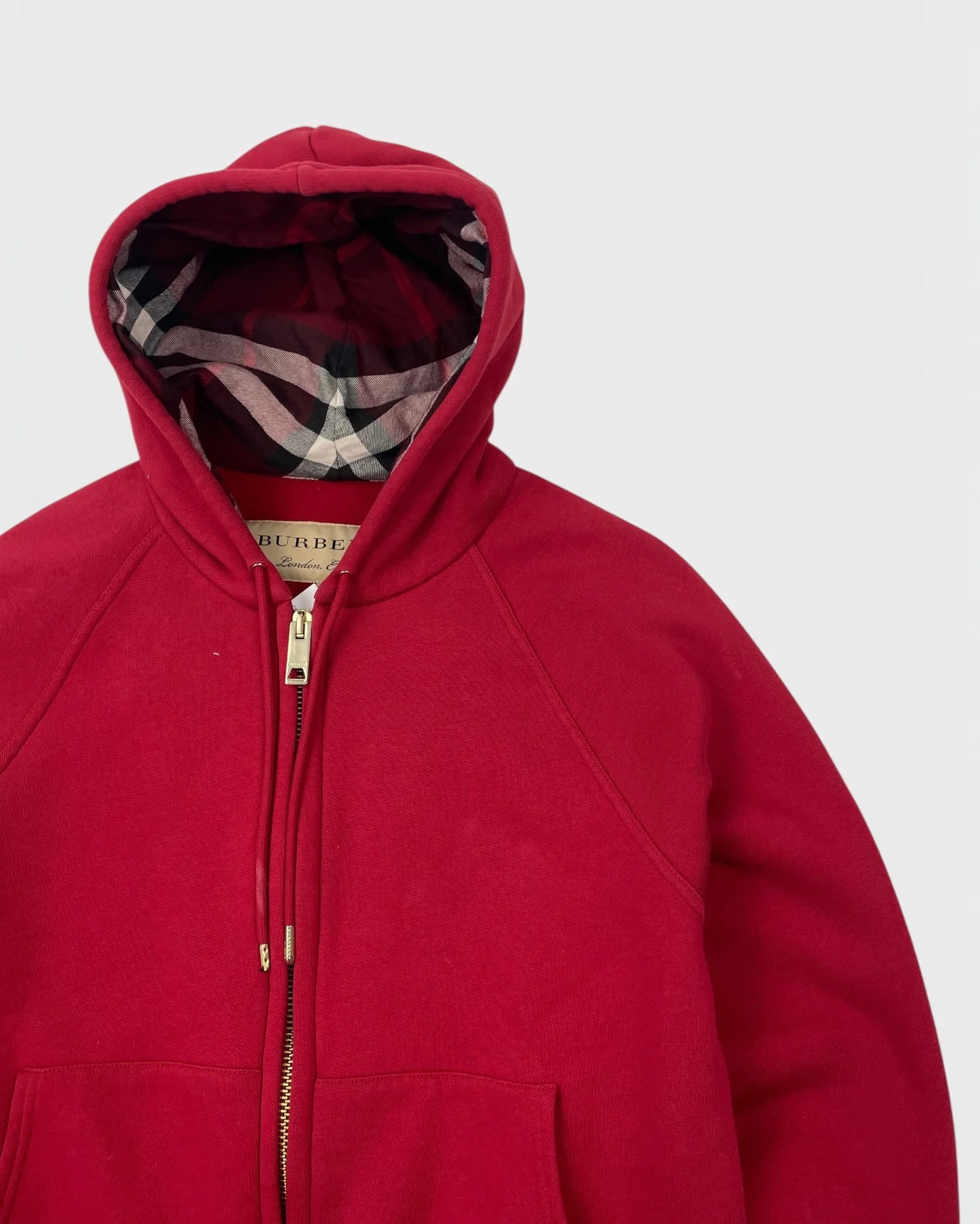 Burberry gilet à capuche