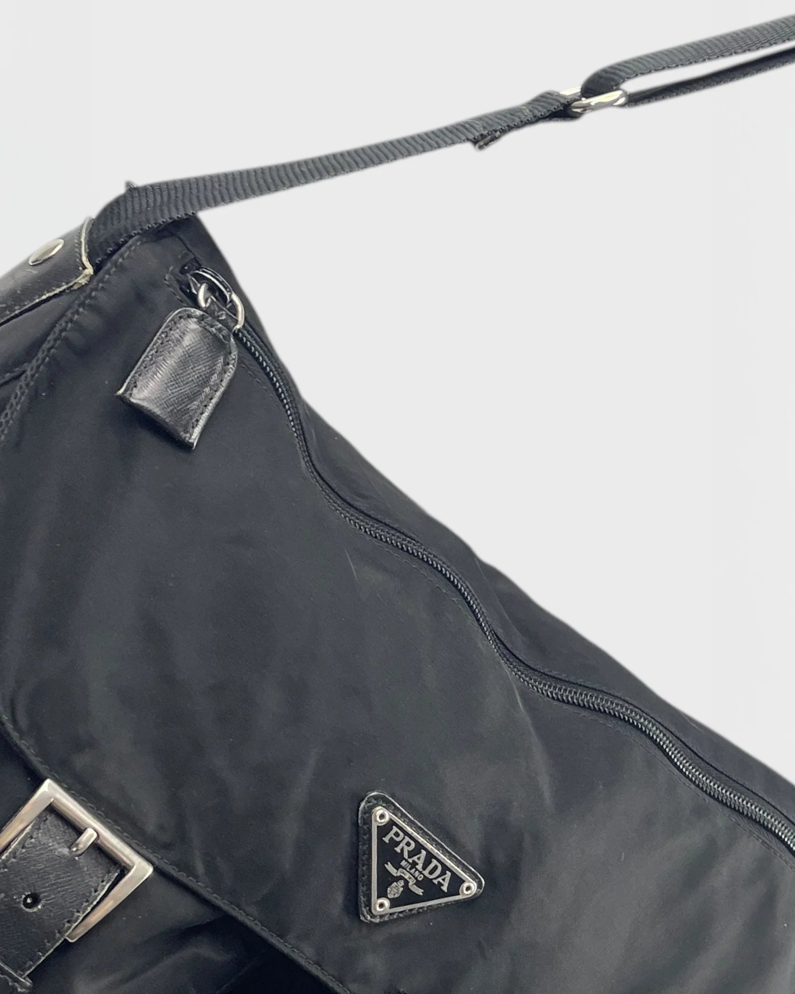 Prada double messenger sacoche