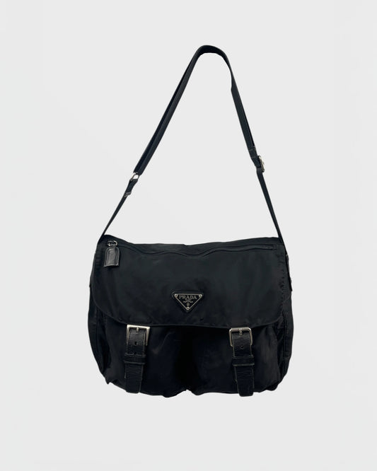 Prada double messenger sacoche