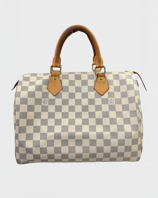 Louis Vuitton speedy damier azur 30