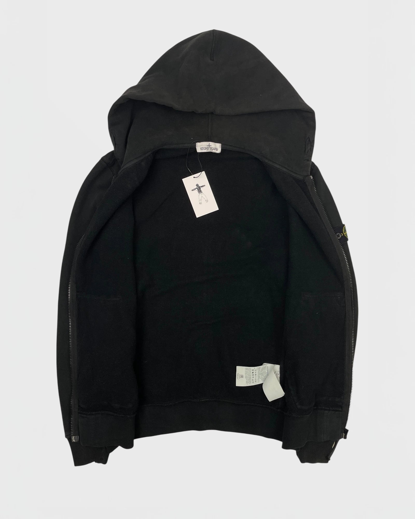 Stone Island gilet à capuche junior