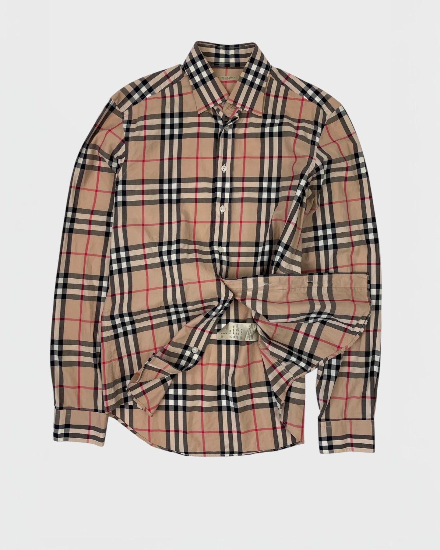 Burberry novacheck chemise