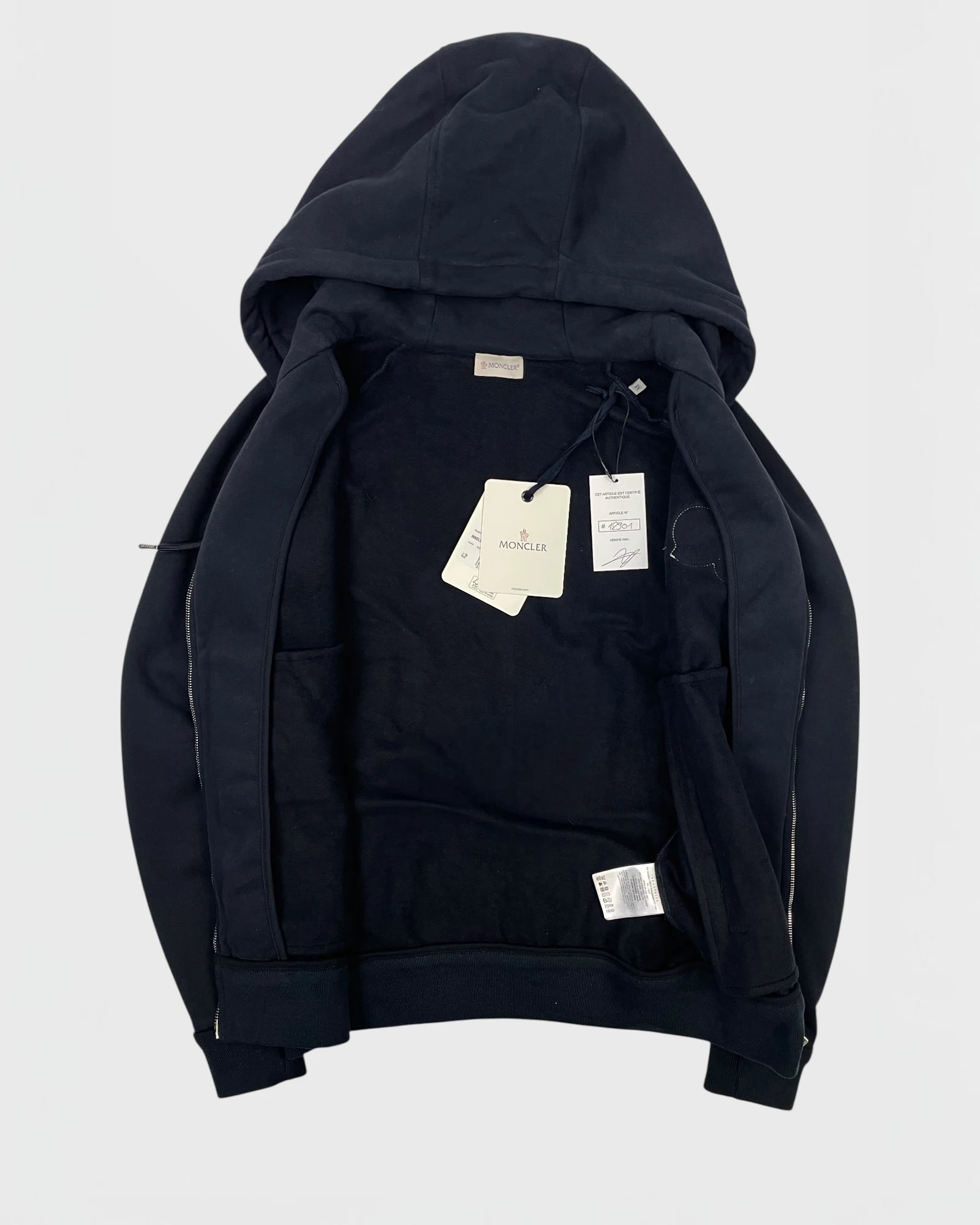 Moncler gilet à capuche neuf