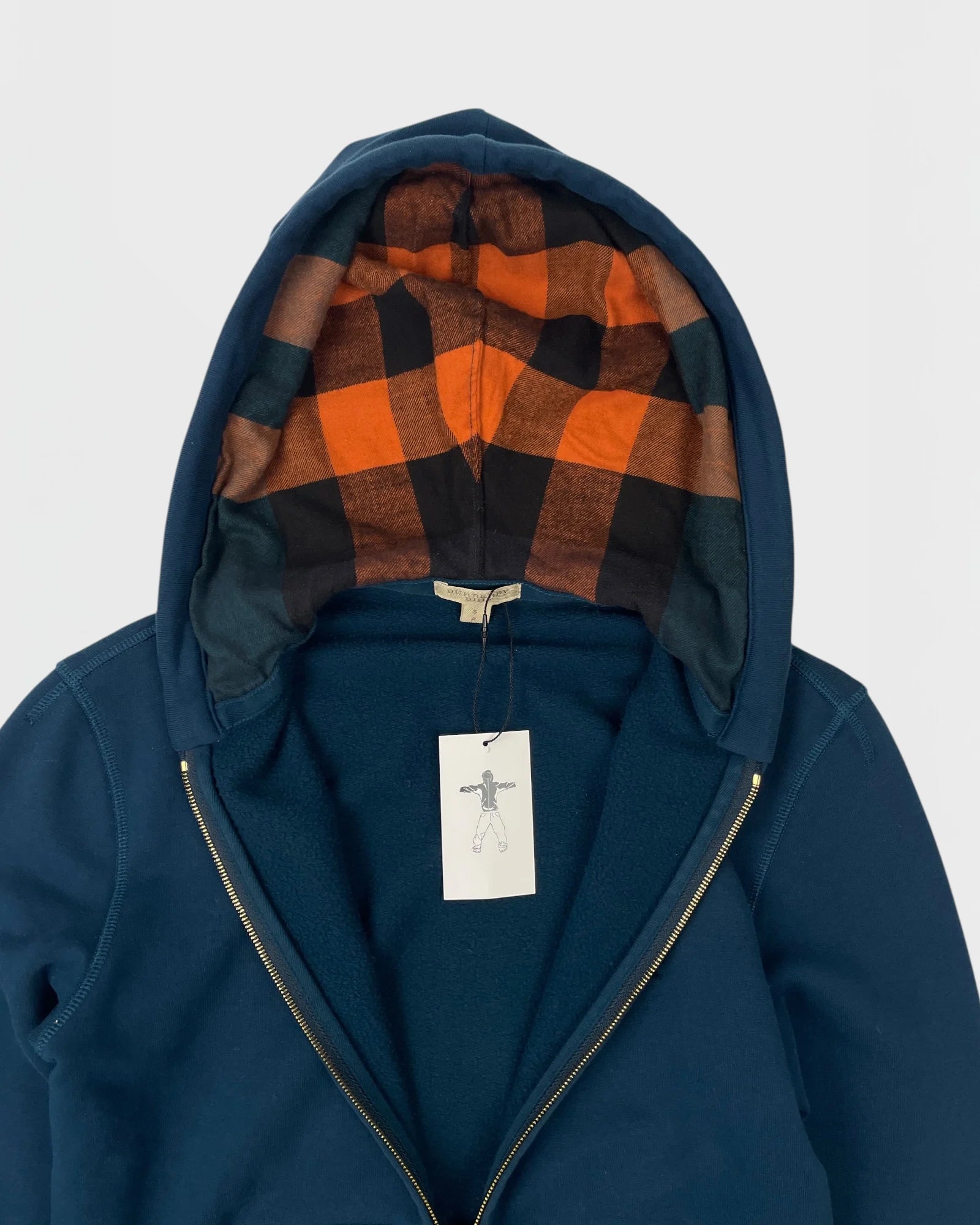 Burberry gilet à capuche