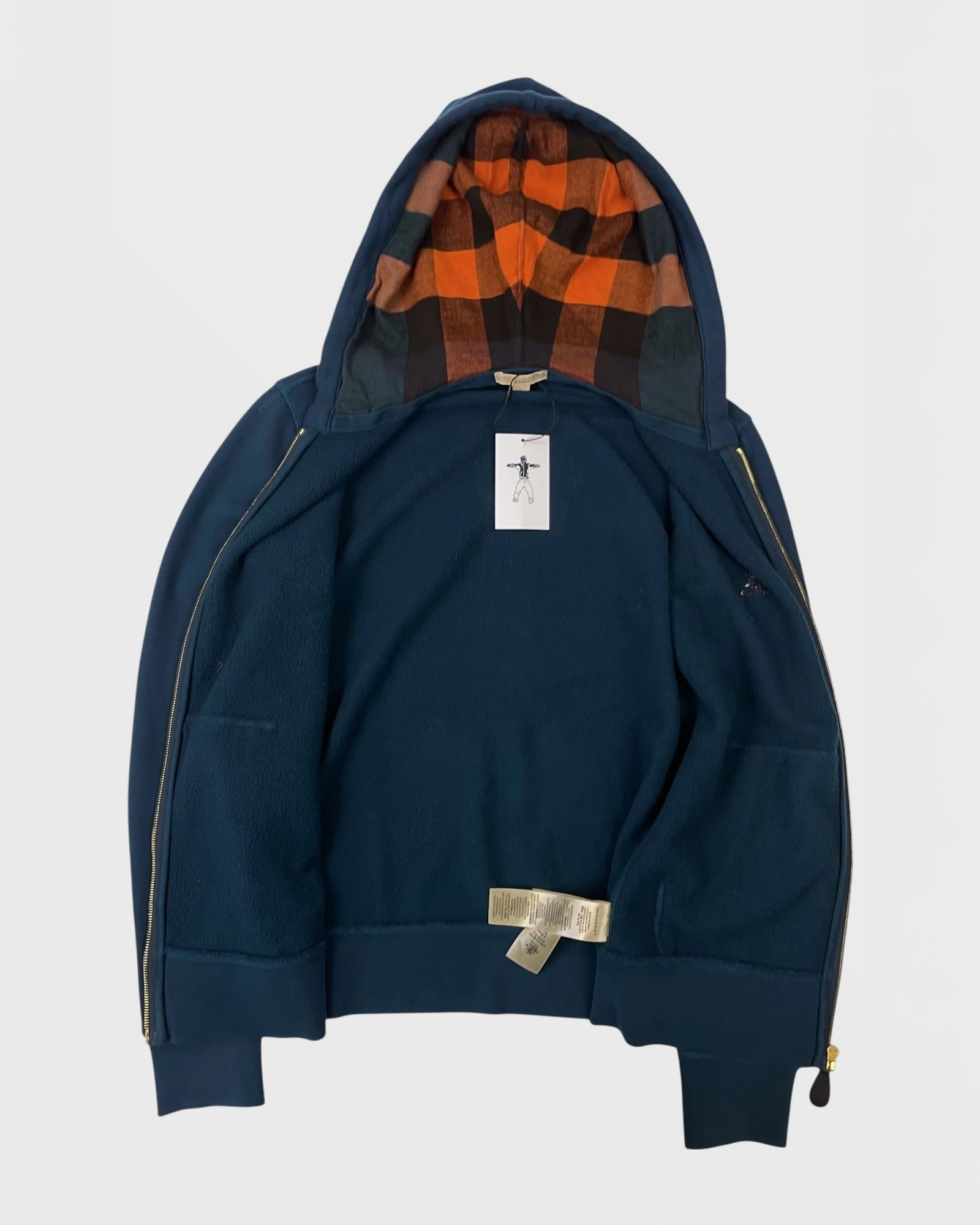 Burberry gilet à capuche