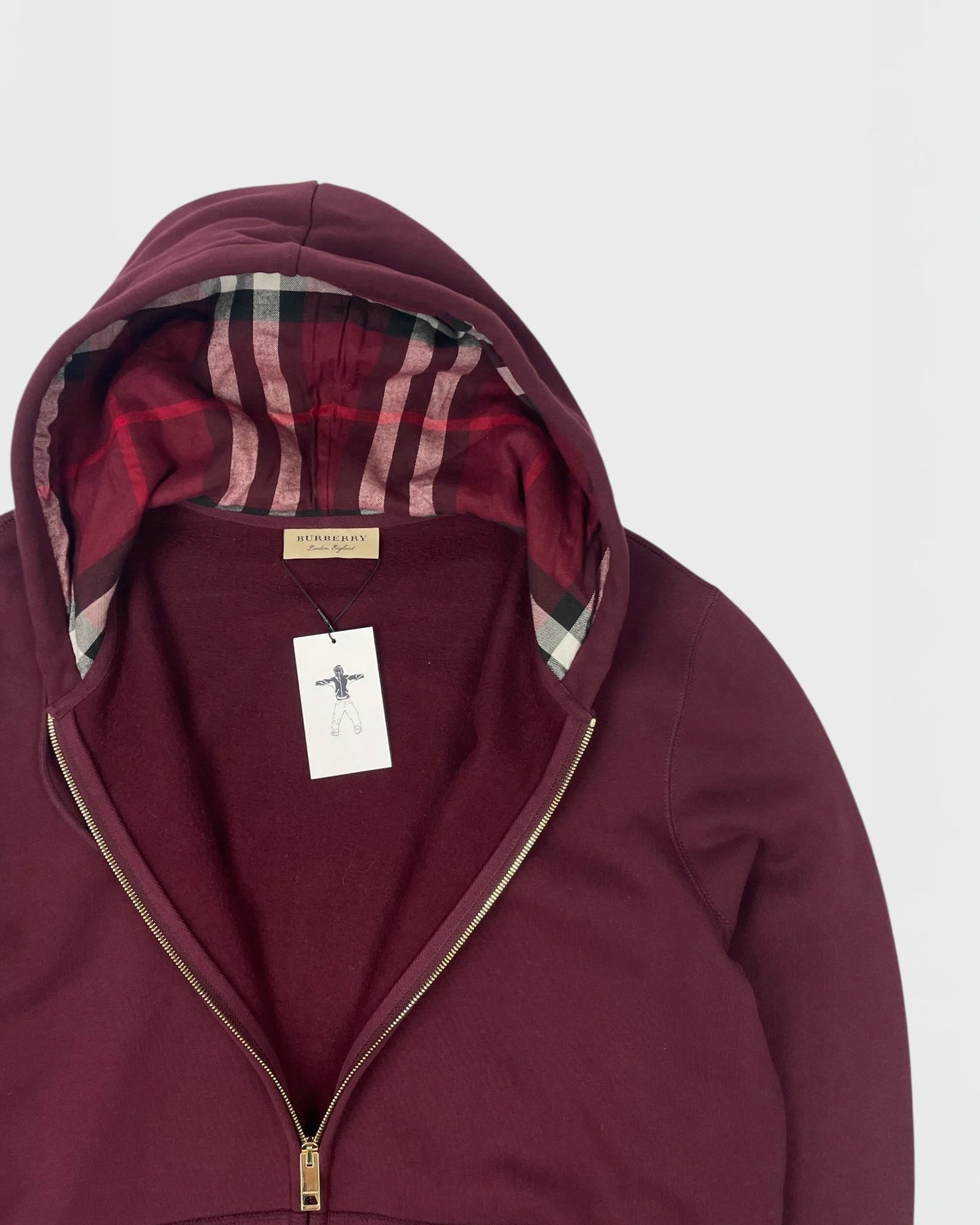 Burberry gilet à capuche