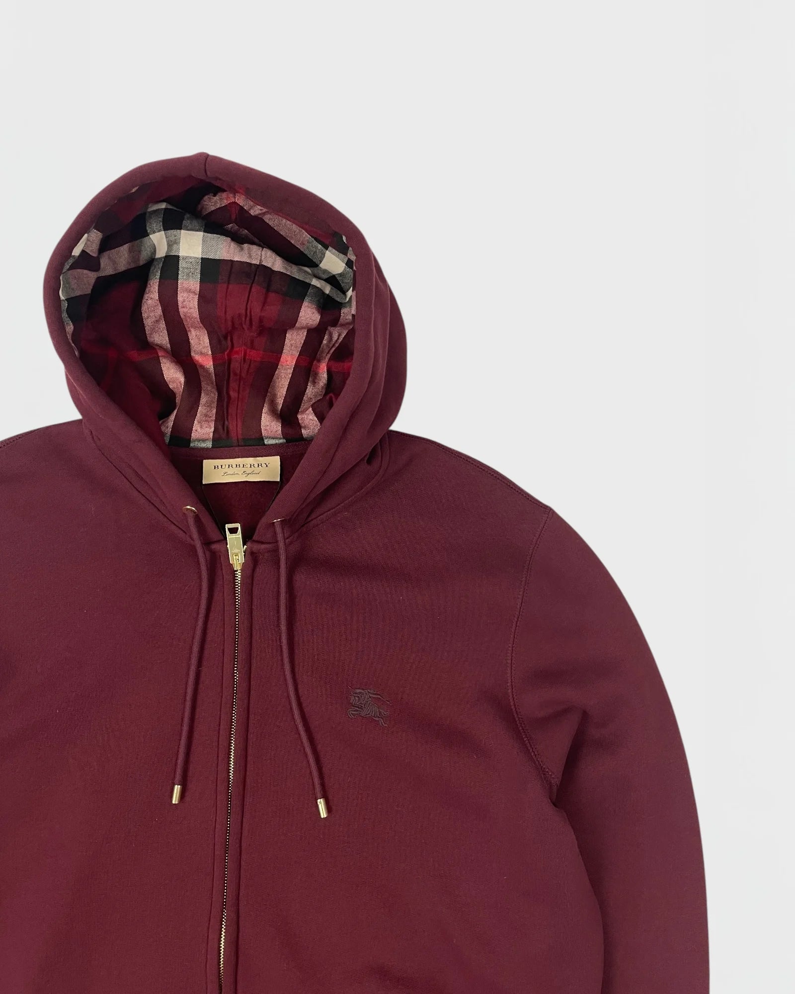 Burberry gilet à capuche