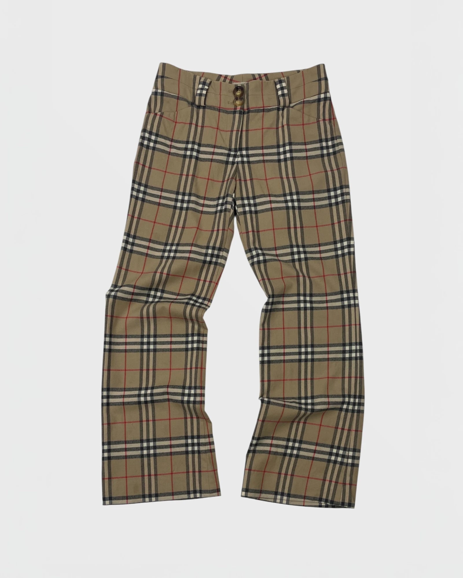 Burberry pantalon tartan