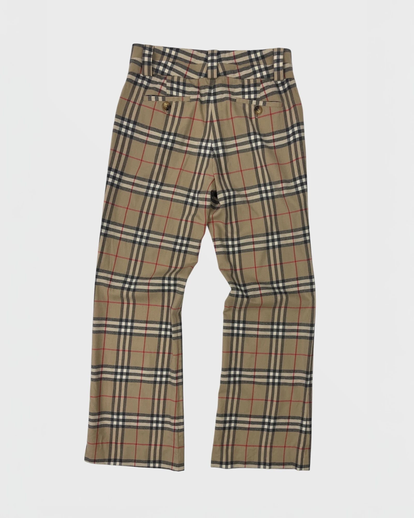 Burberry pantalon tartan