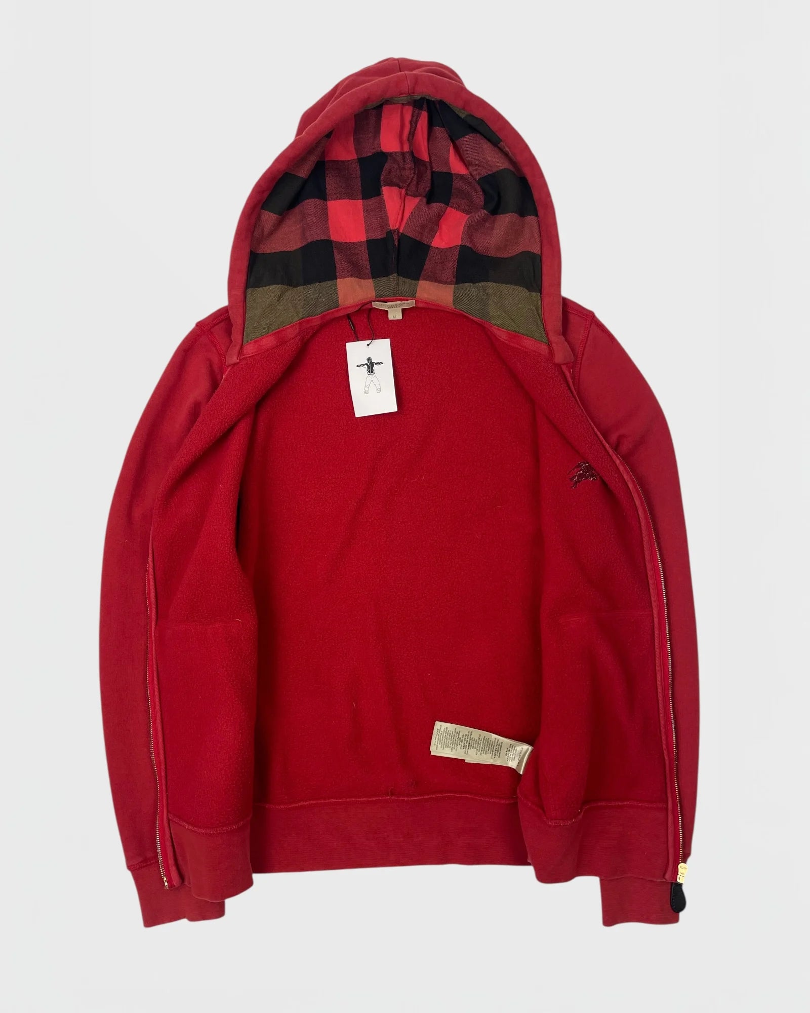 Burberry gilet à capuche