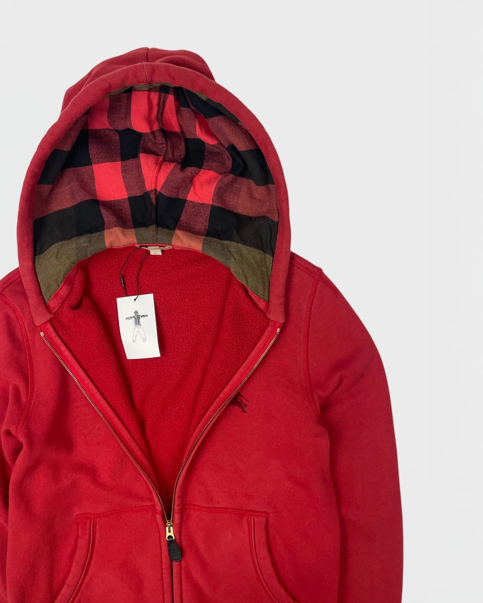 Burberry gilet à capuche