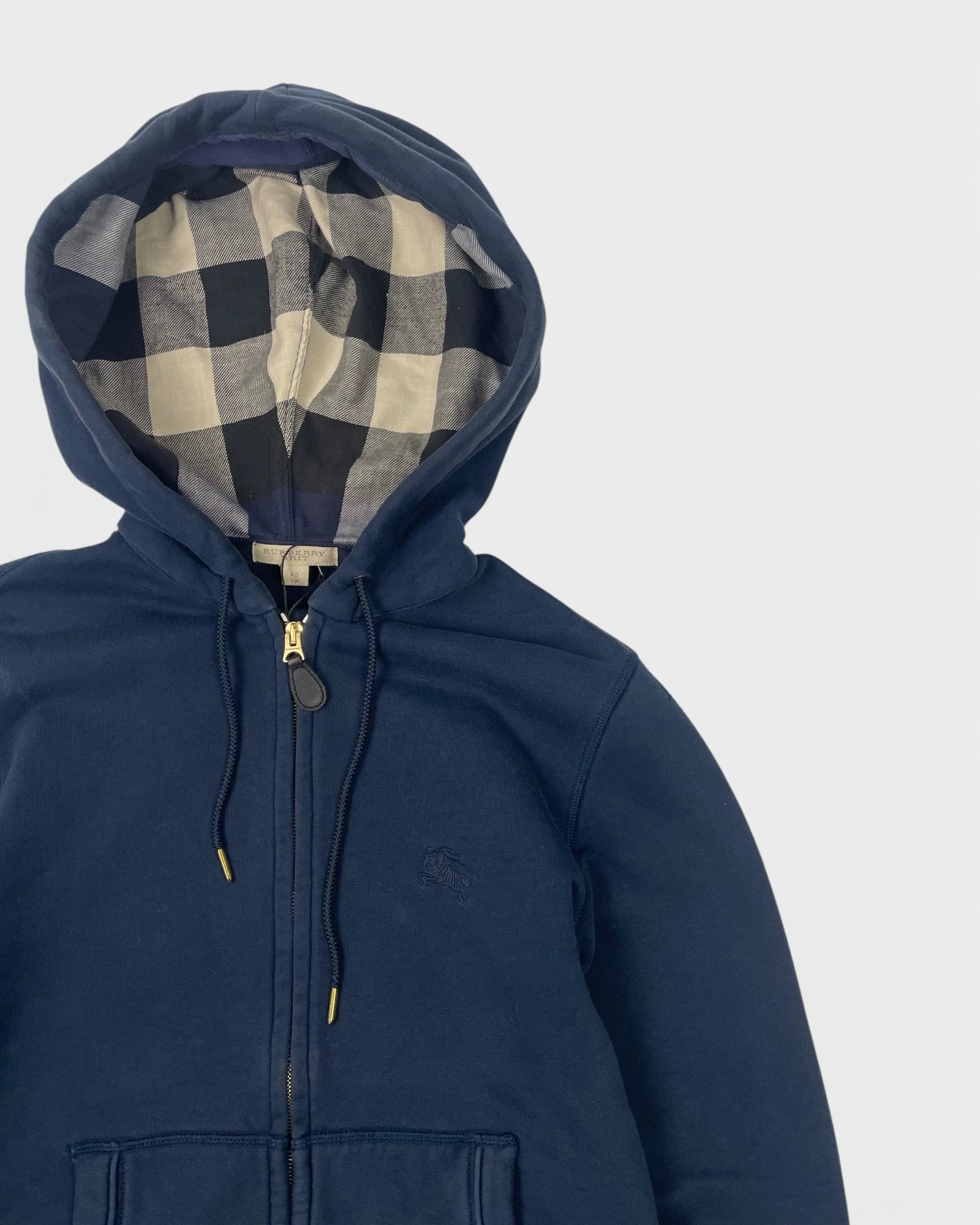 Burberry gilet à capuche