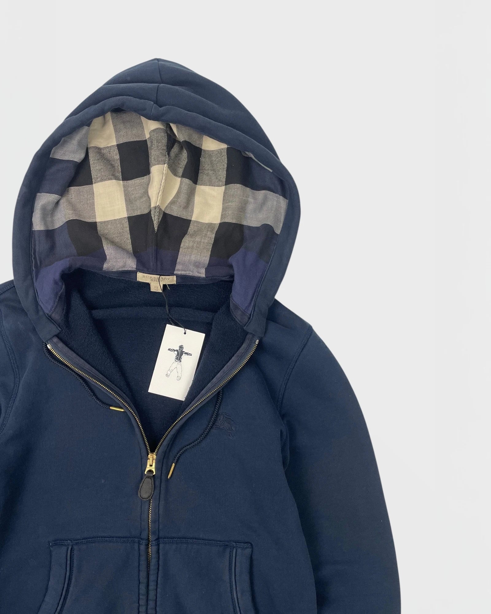 Burberry gilet à capuche