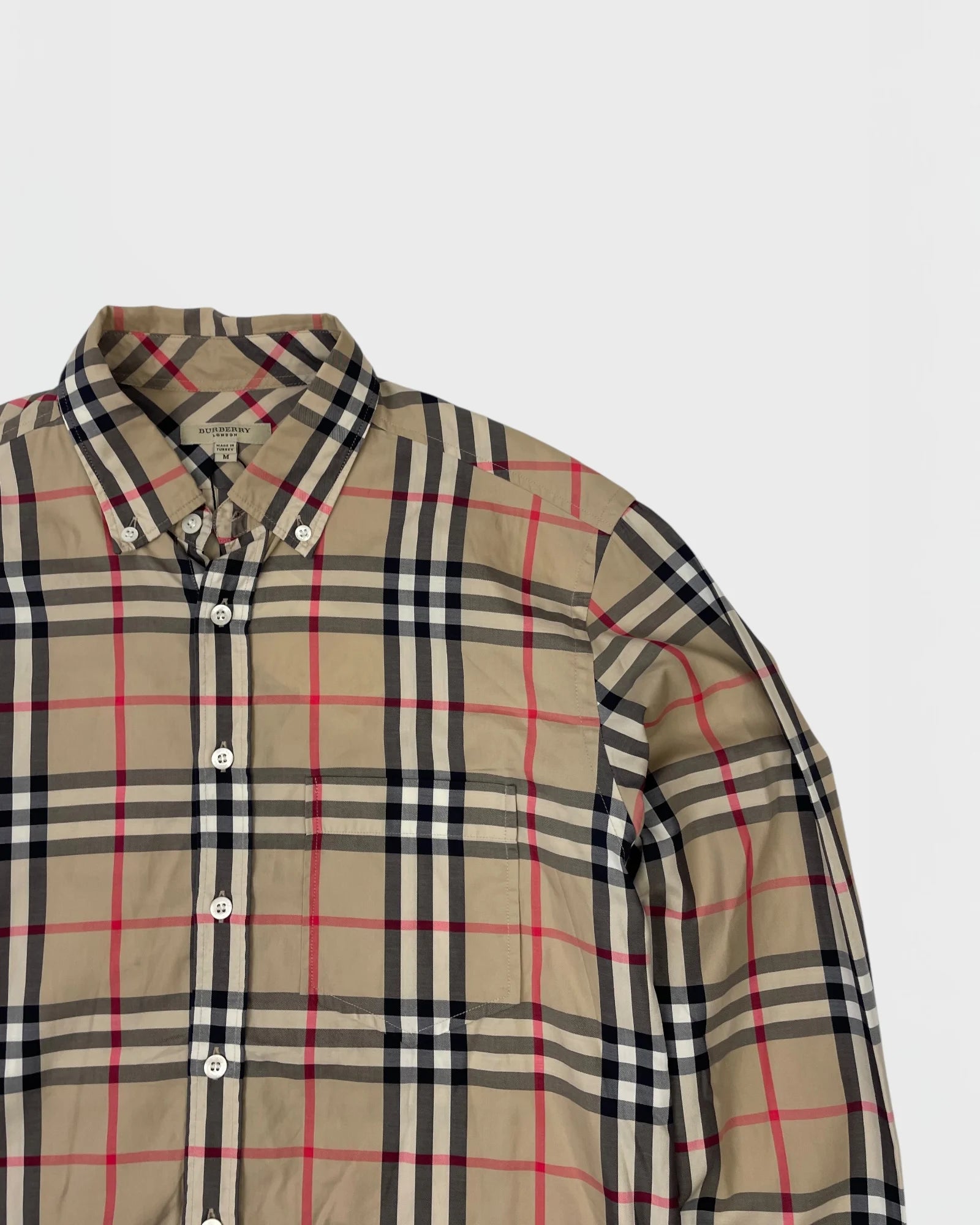 Burberry chemise monogramme