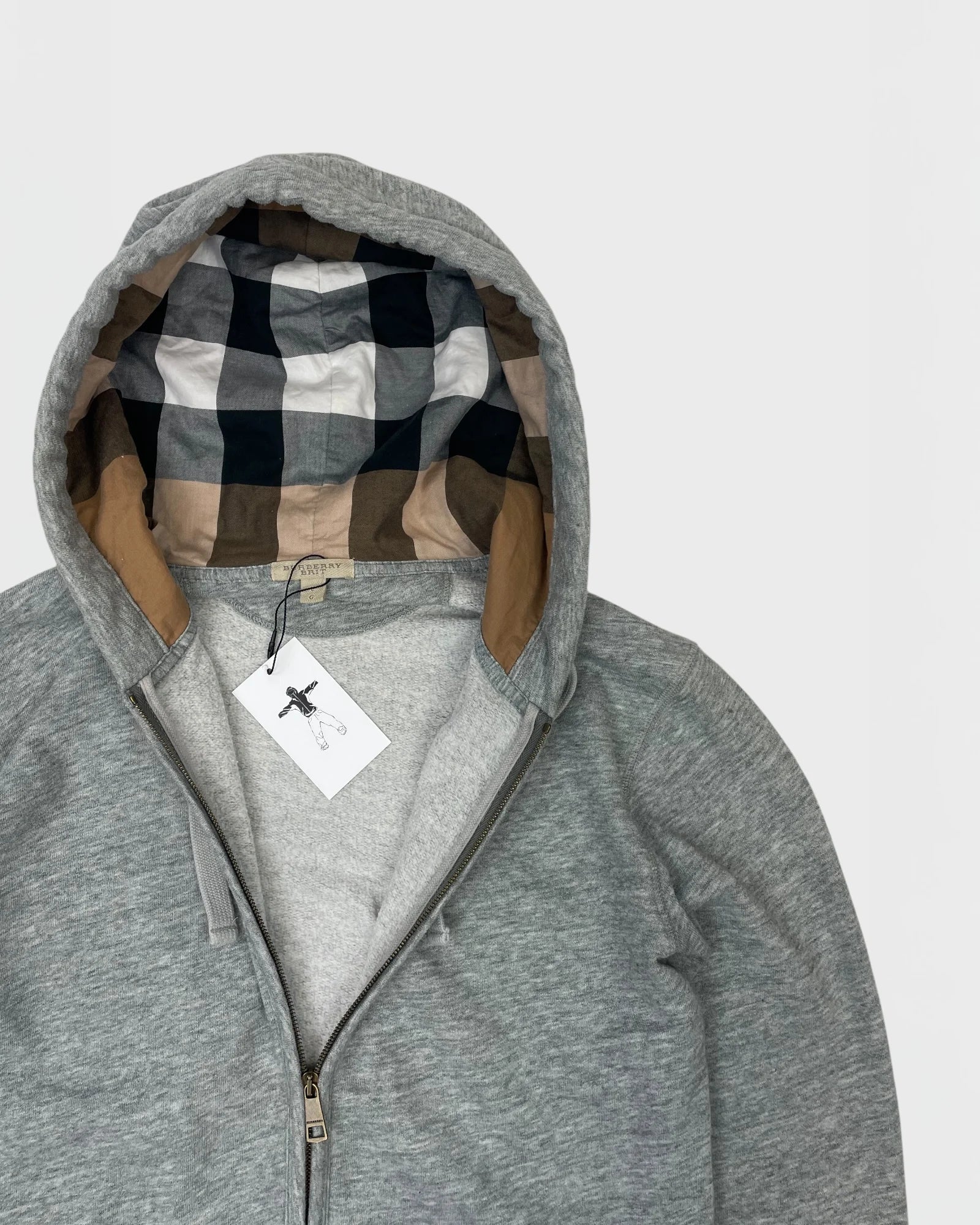 Burberry gilet à capuche