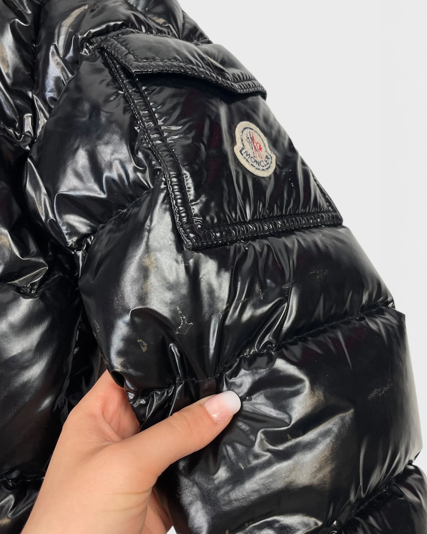 Moncler doudoune Maya brillant