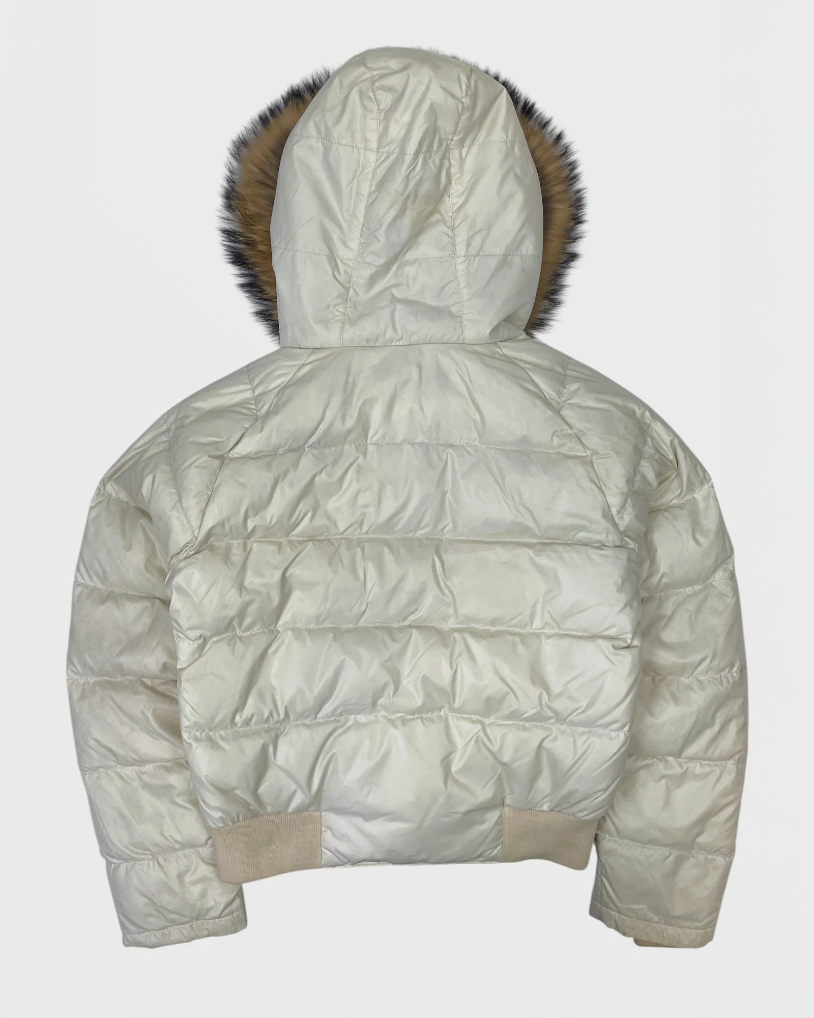 Moncler doudoune capuche à fourrure