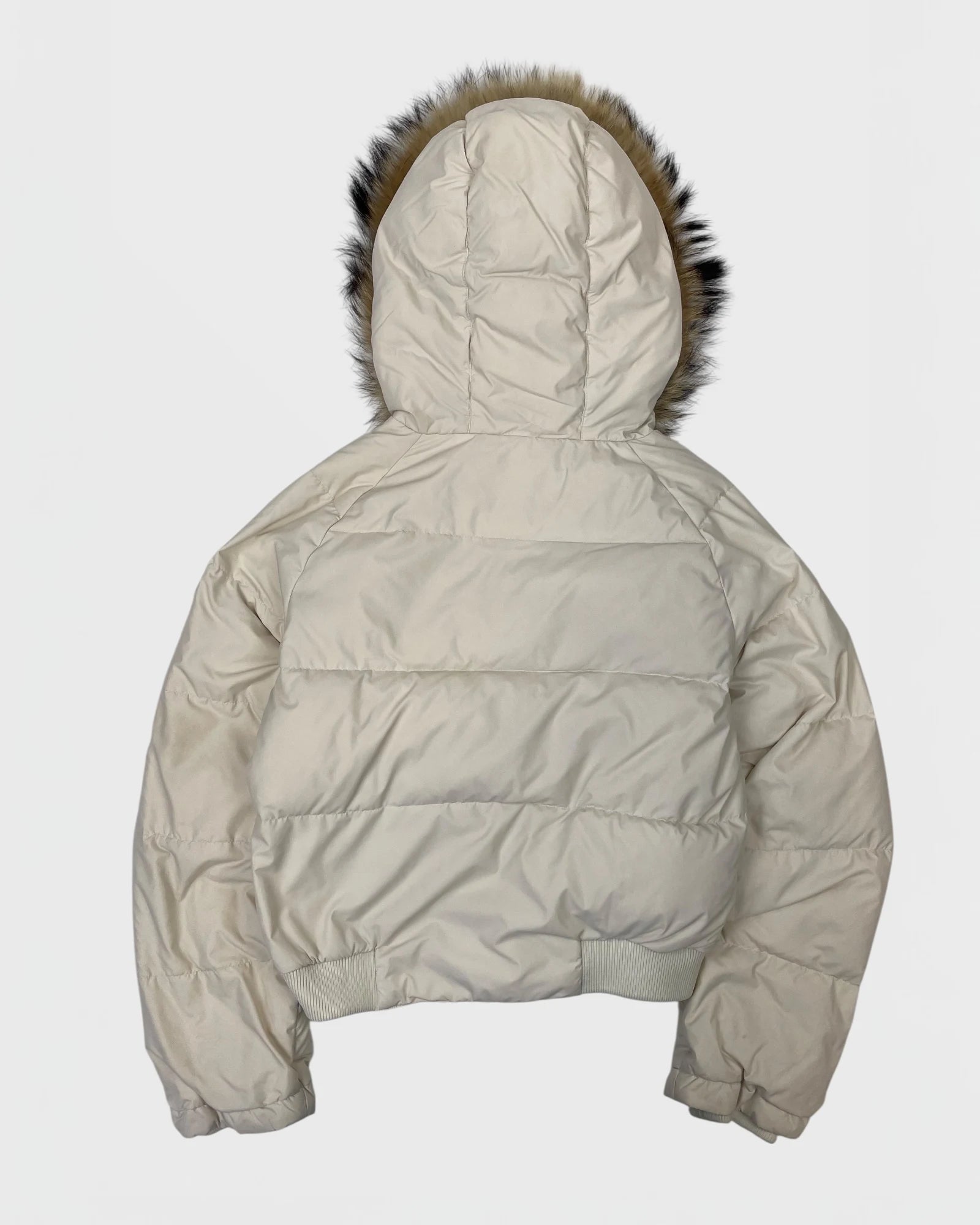 Moncler doudoune capuche à fourrure