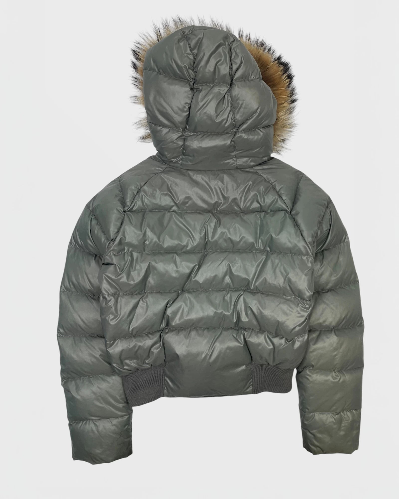 Moncler doudoune capuche à fourrure