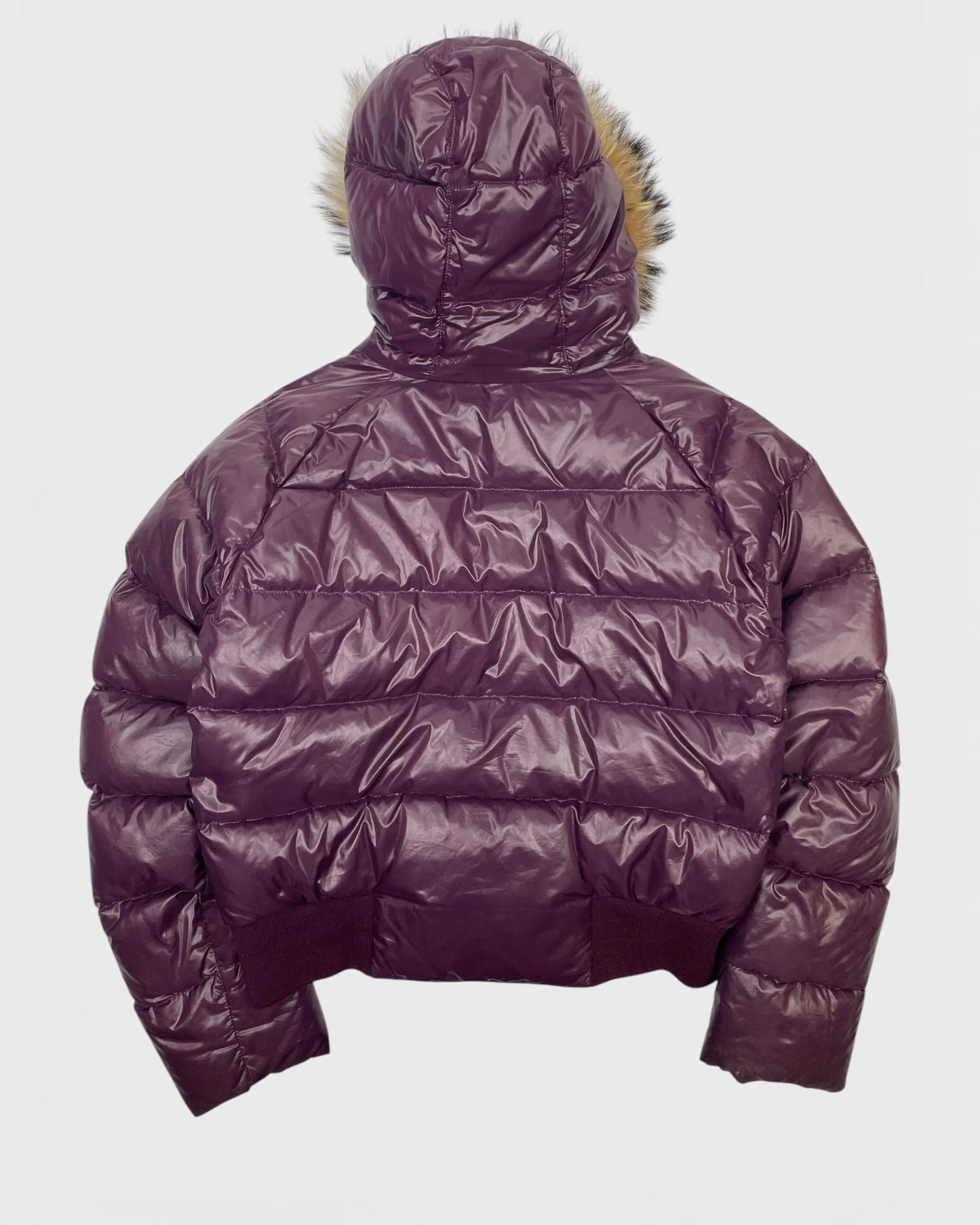 Moncler doudoune capuche à fourrure