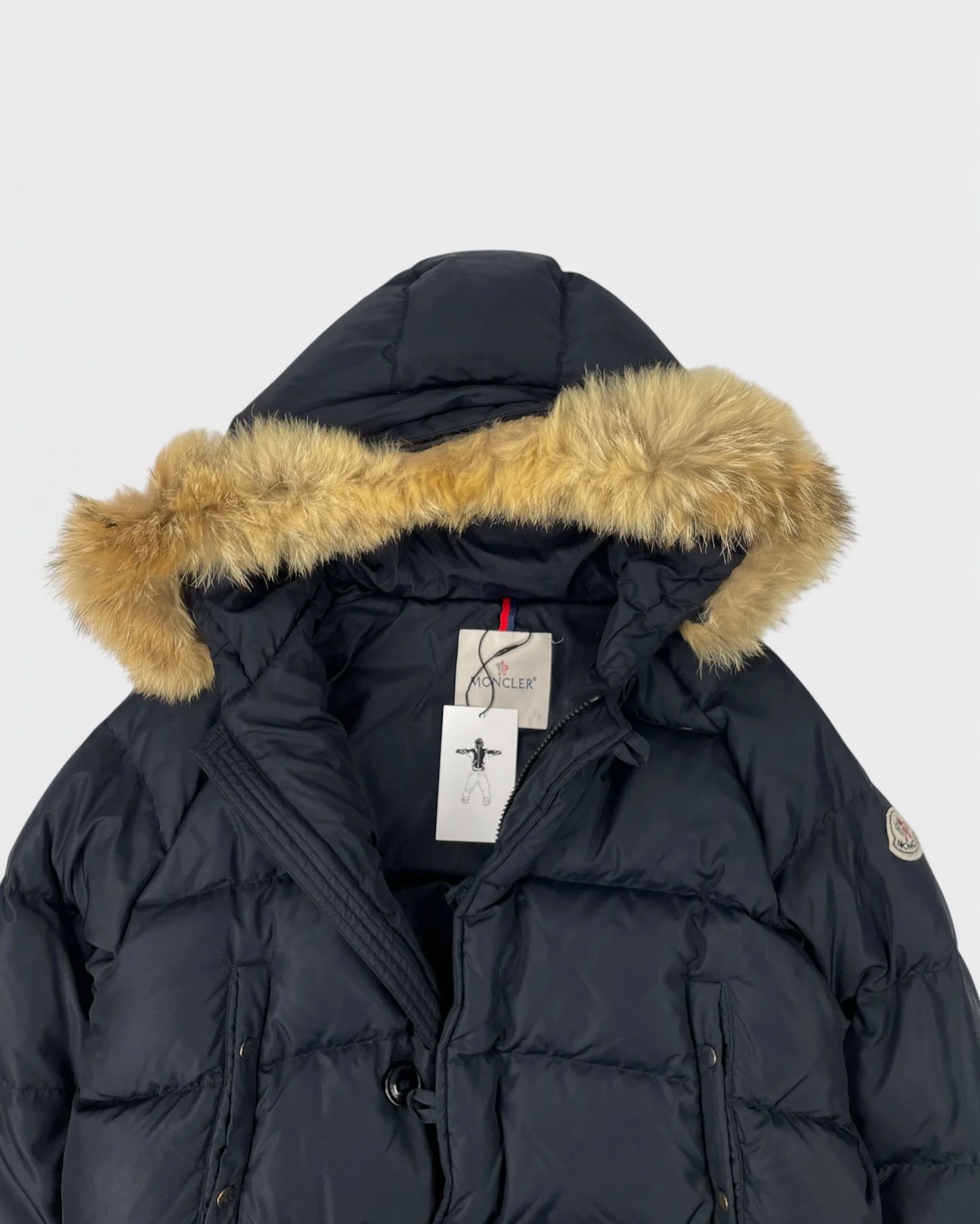 Moncler doudoune fourrure