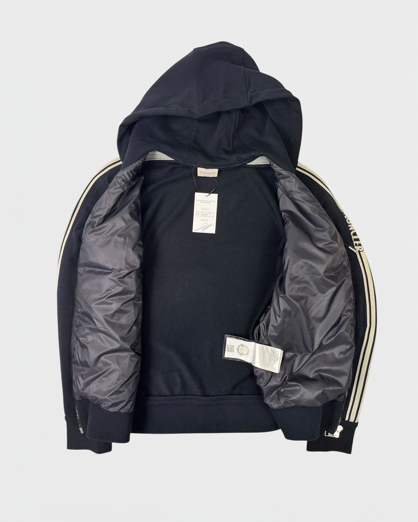 Moncler veste bi-matière