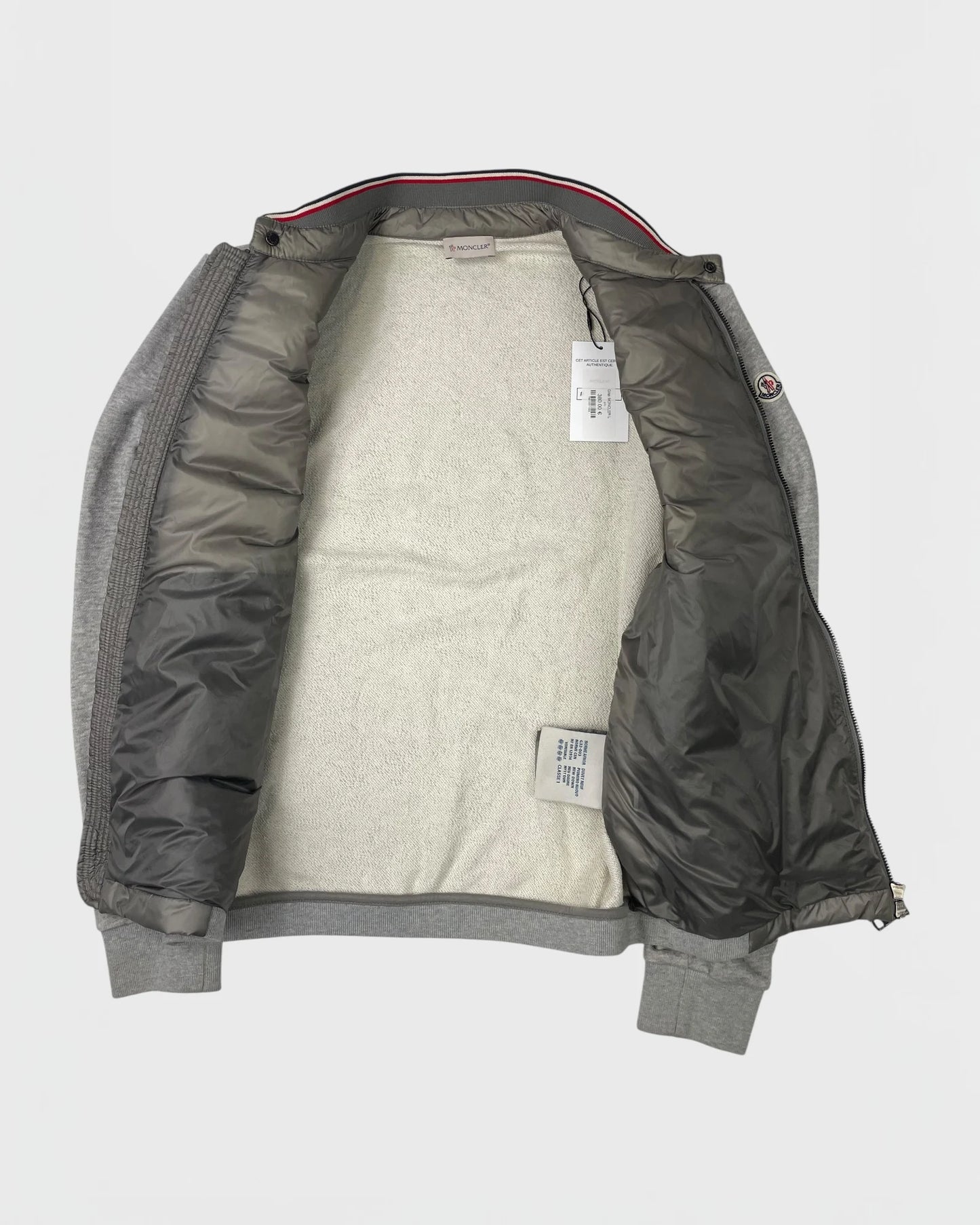 Moncler bi-matière veste