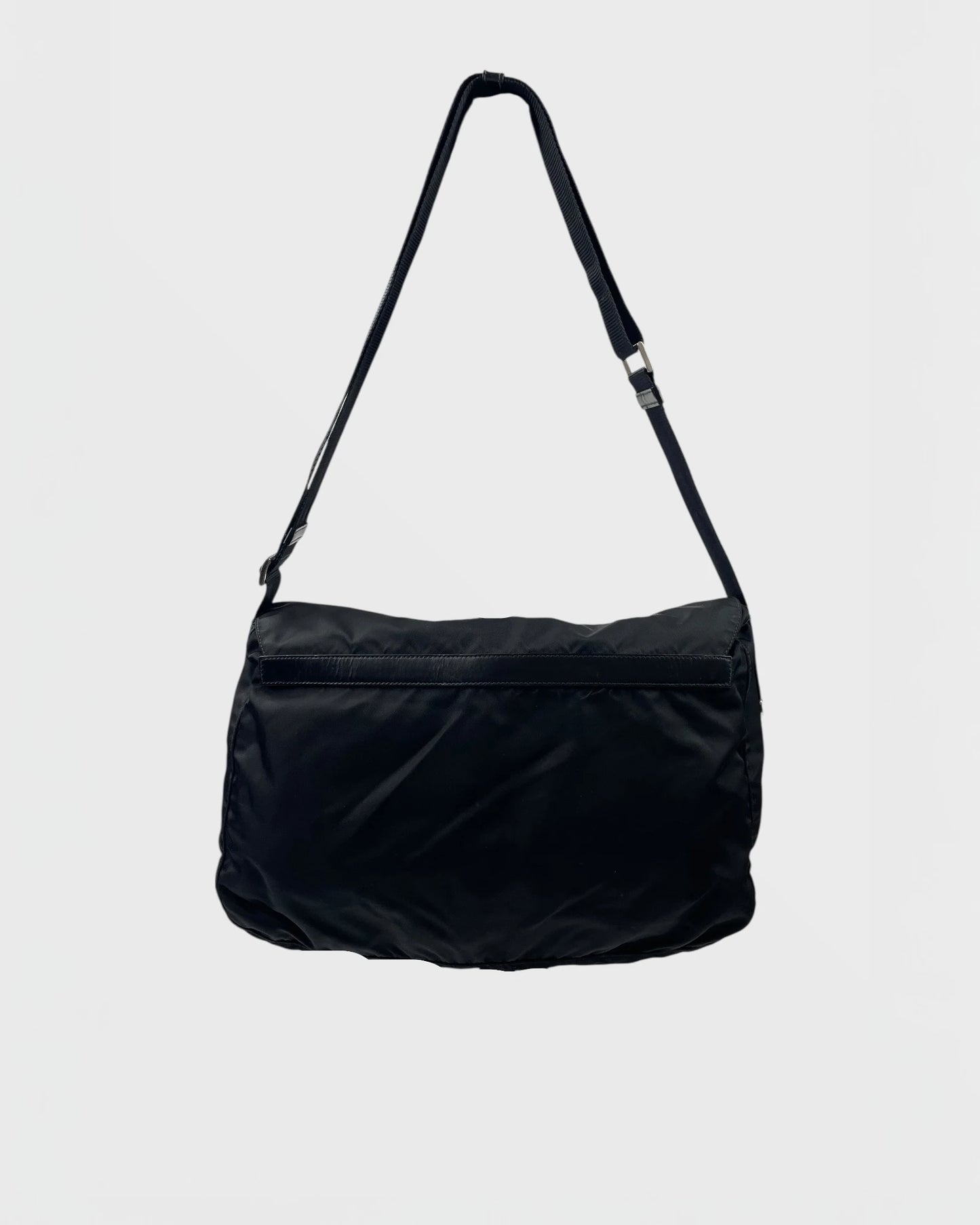 Prada nylon double messenger