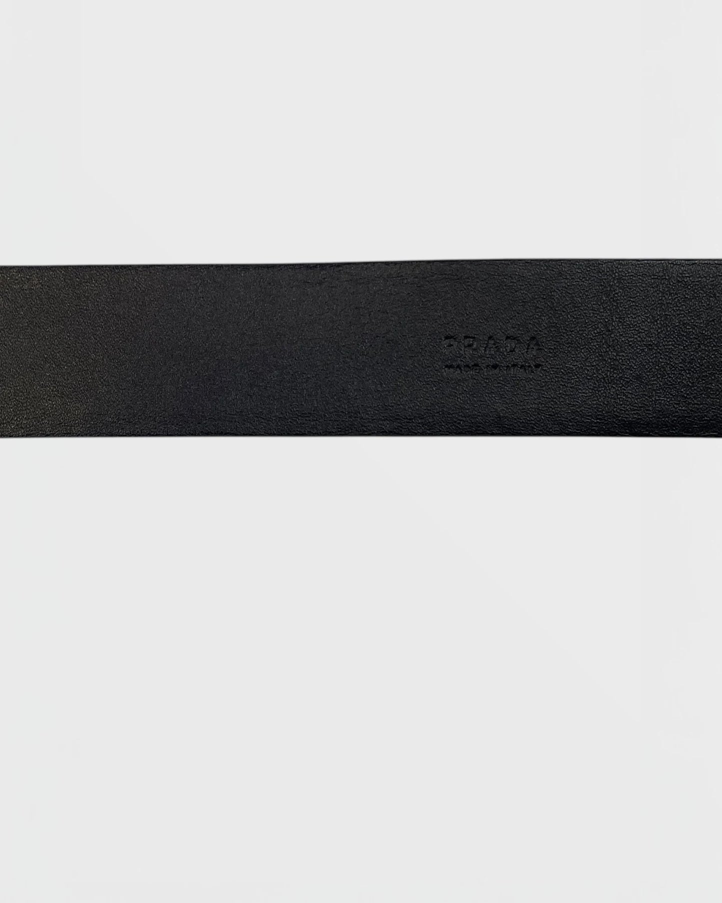Prada ceinture cuir safiano