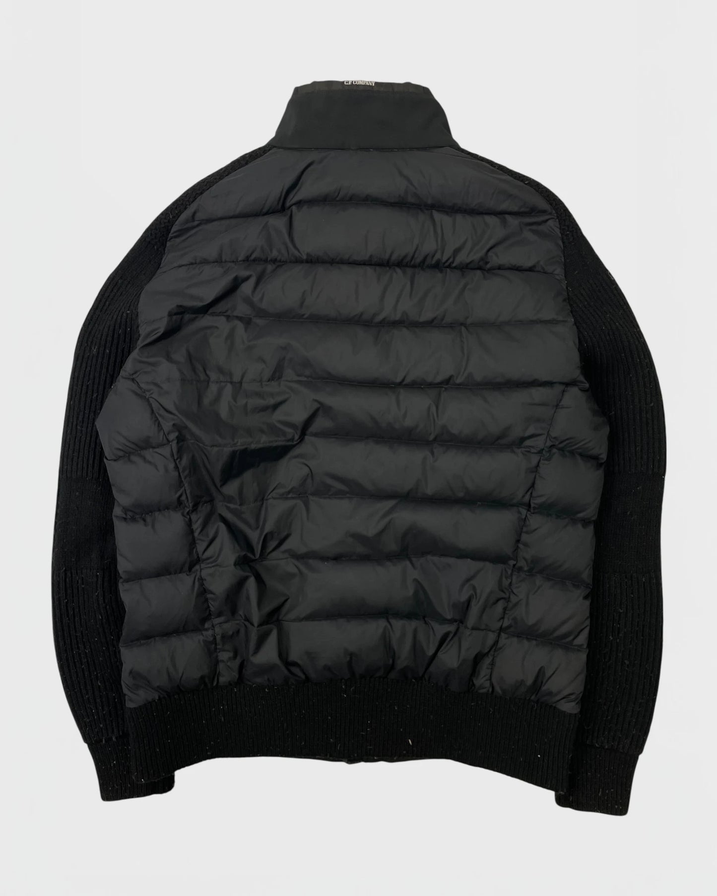 C.P company bi-matière doudoune veste cardigan