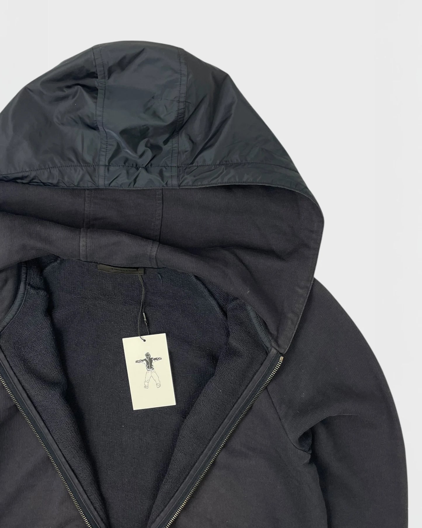Prada sport gilet à capuche