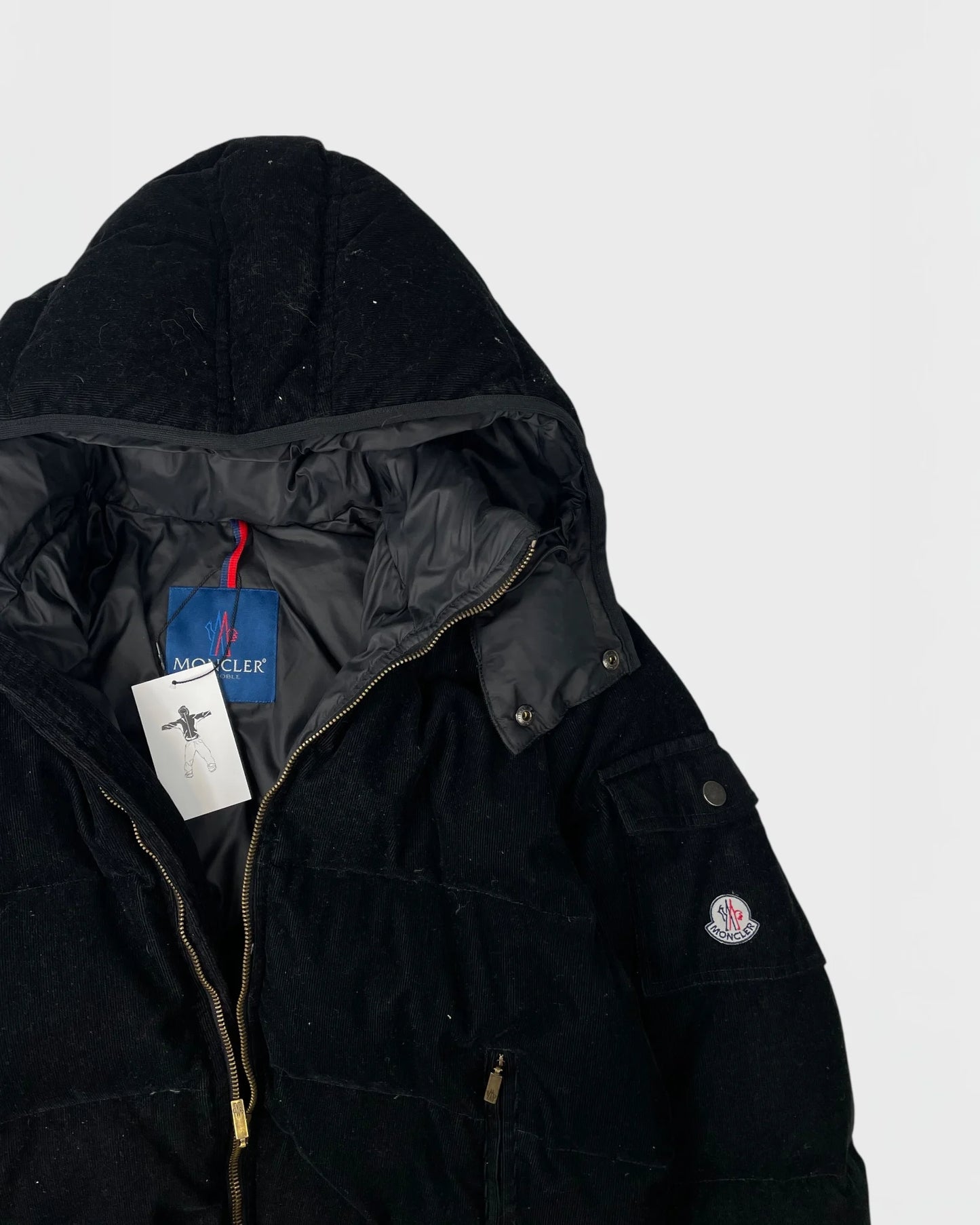 Moncler Maya velour doudoune